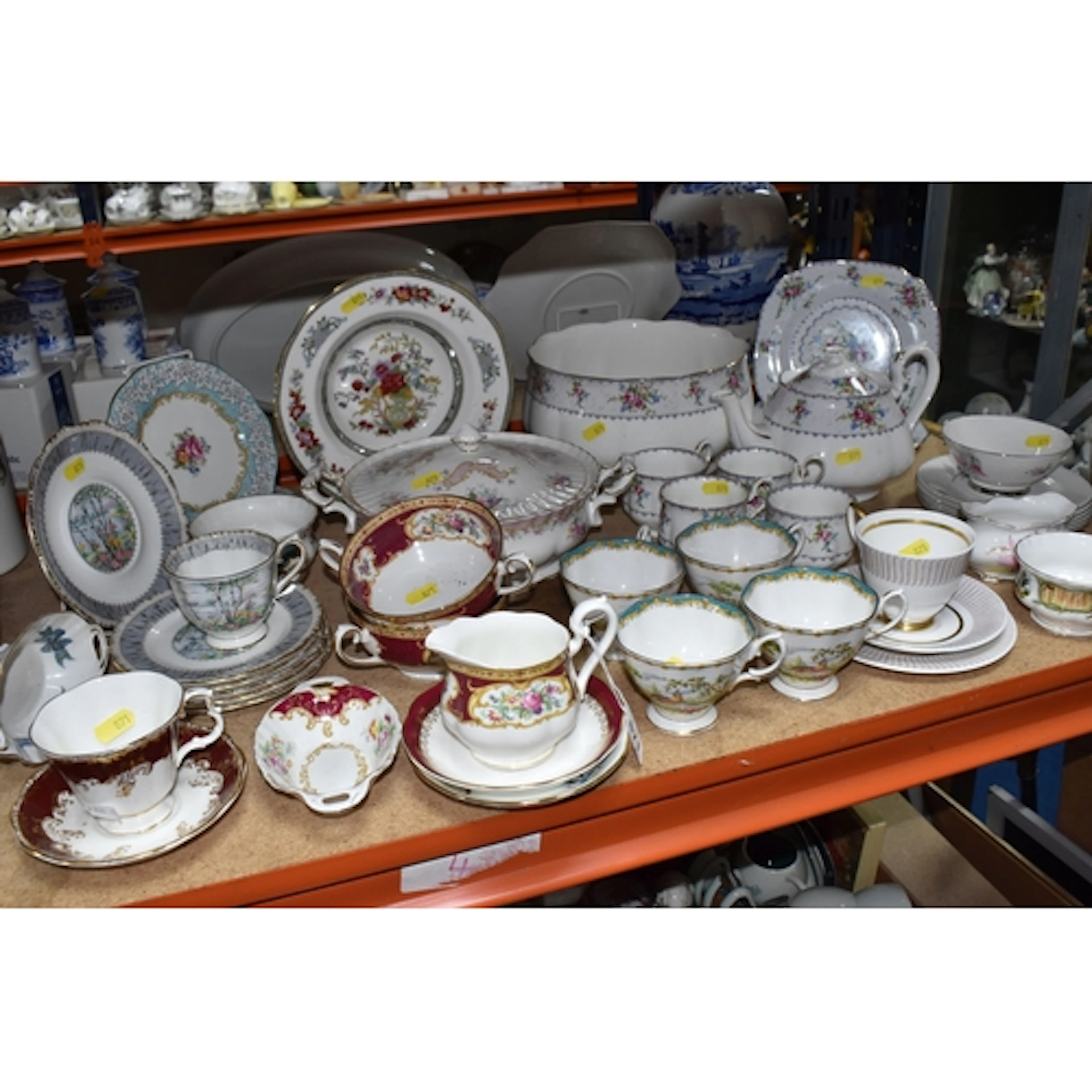 A COLLECTION OF ASSORTED ROYAL ALBERT TEAWARE comprising a g...