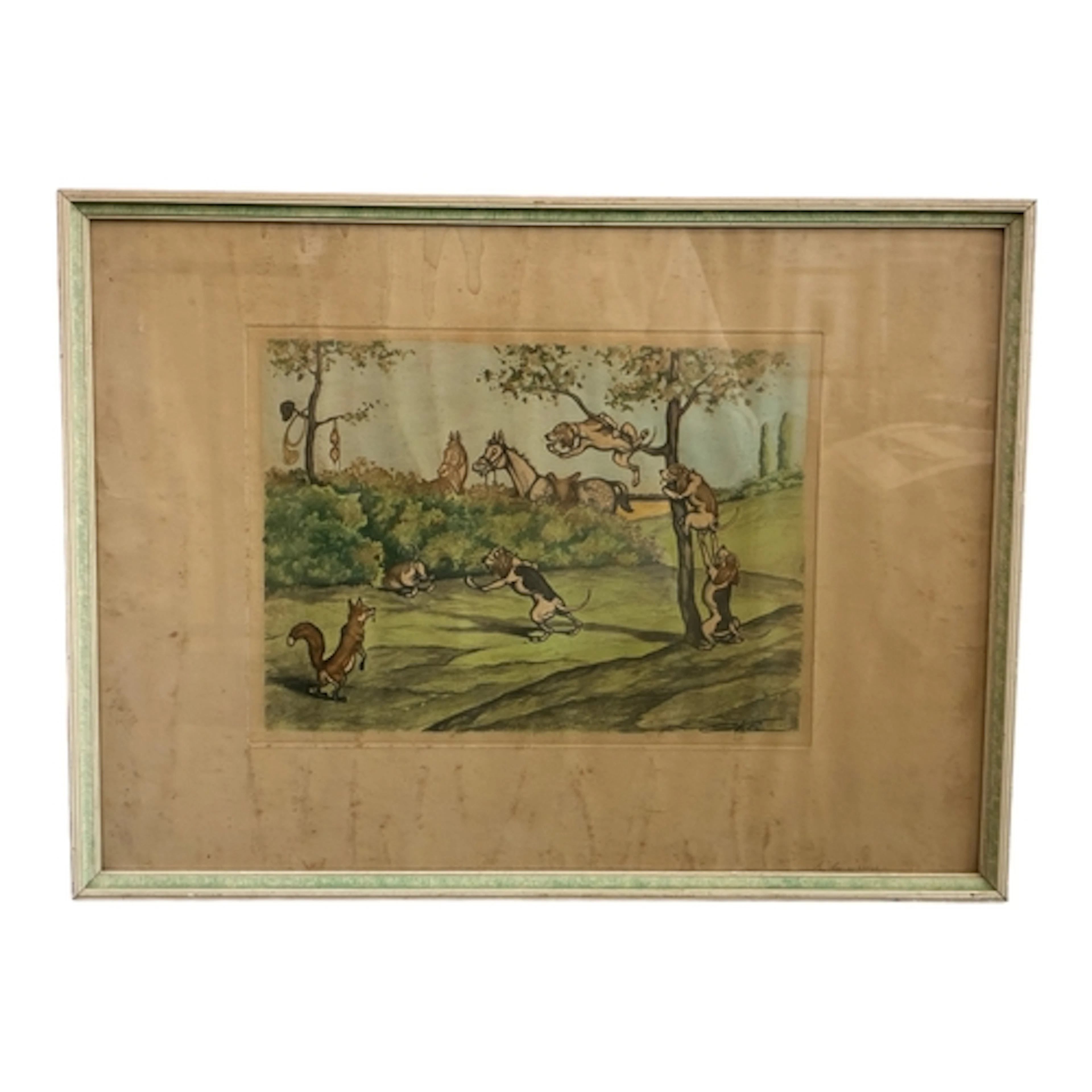 Boris O'Klein (1893-1985) - Les curieux!, aquatint, signed, ...
