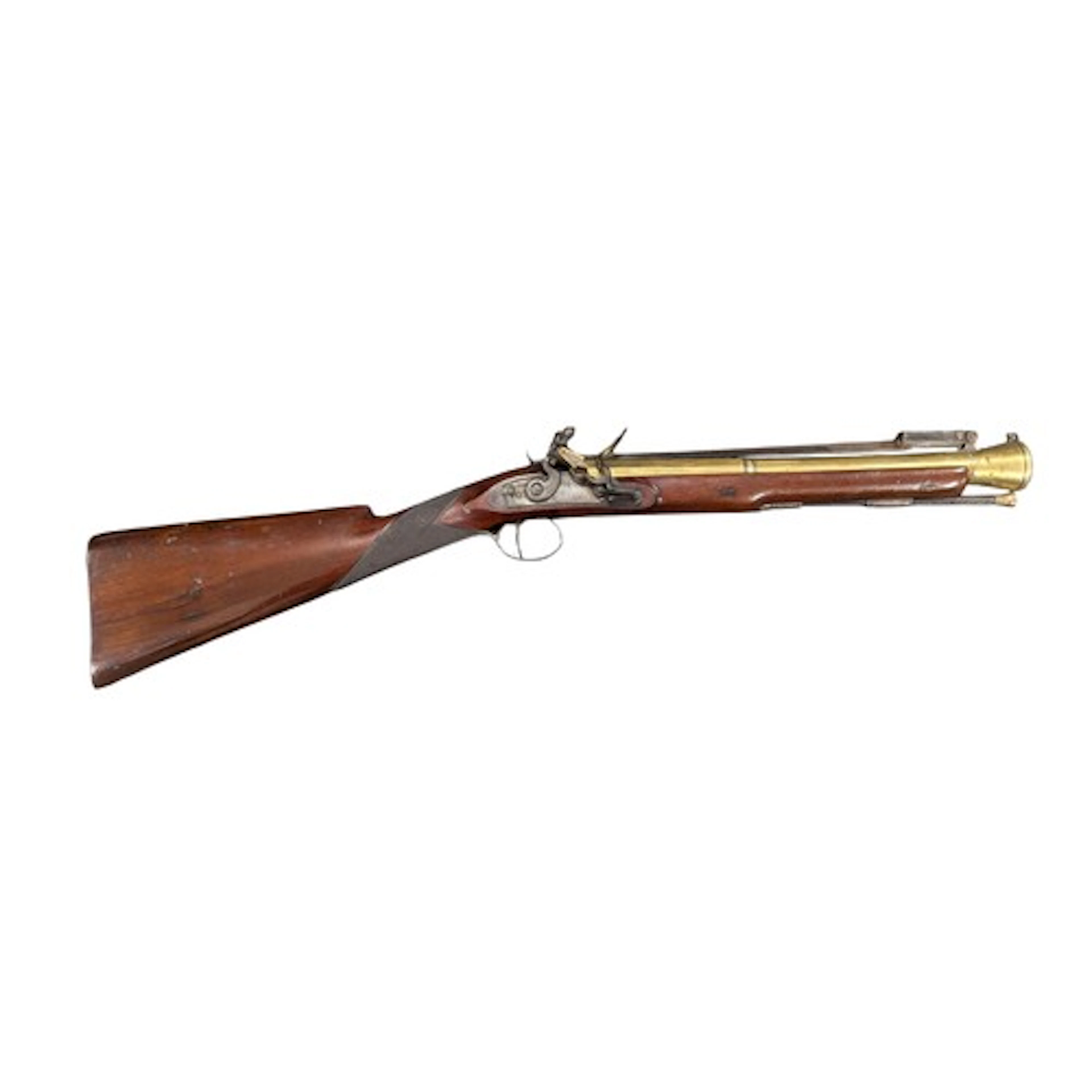 A Very Fine Georgian Flintlock Blunderbuss by H. W. Mortimer...