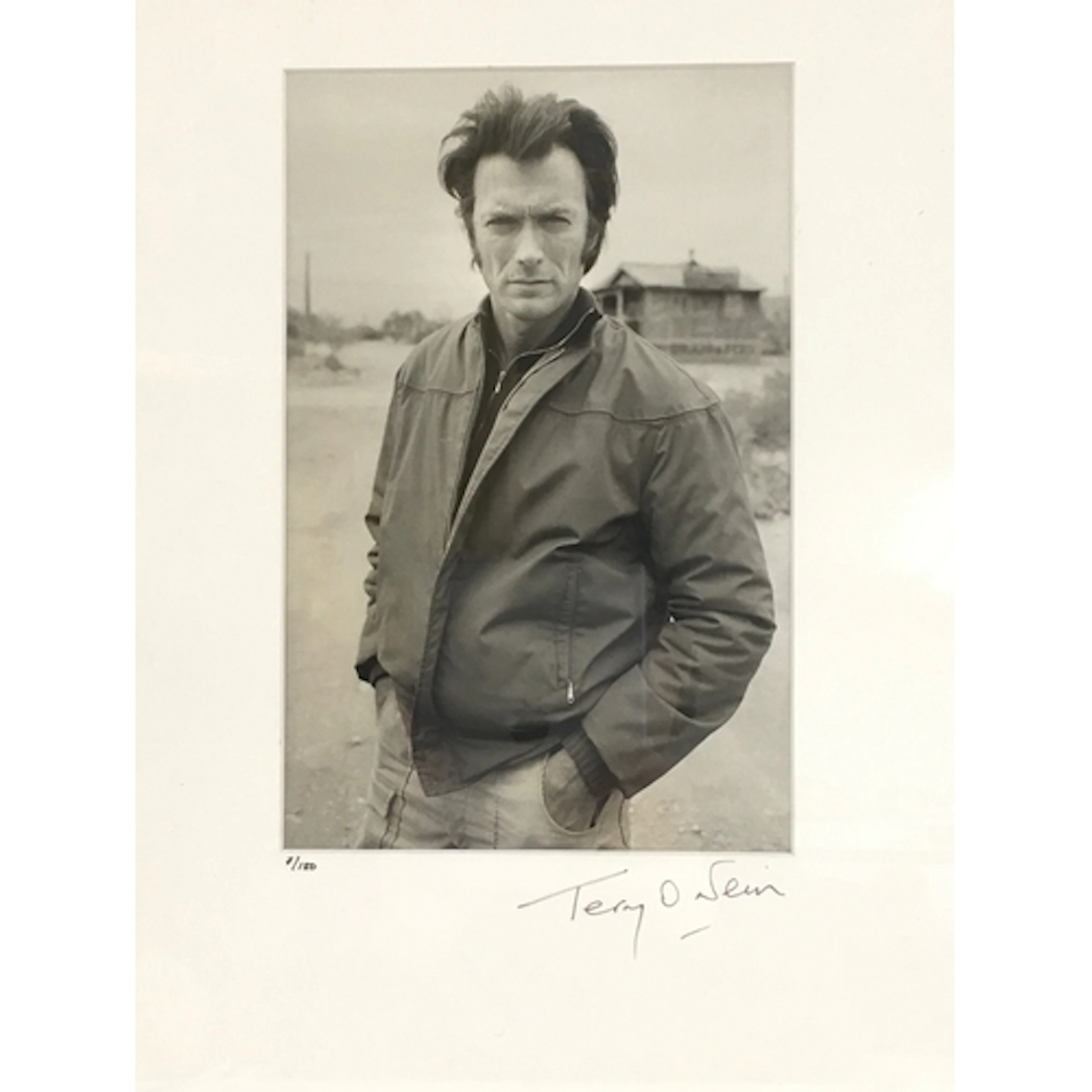 Terry O'Neill CBE 1938-2019. A framed and glazed limited edi...