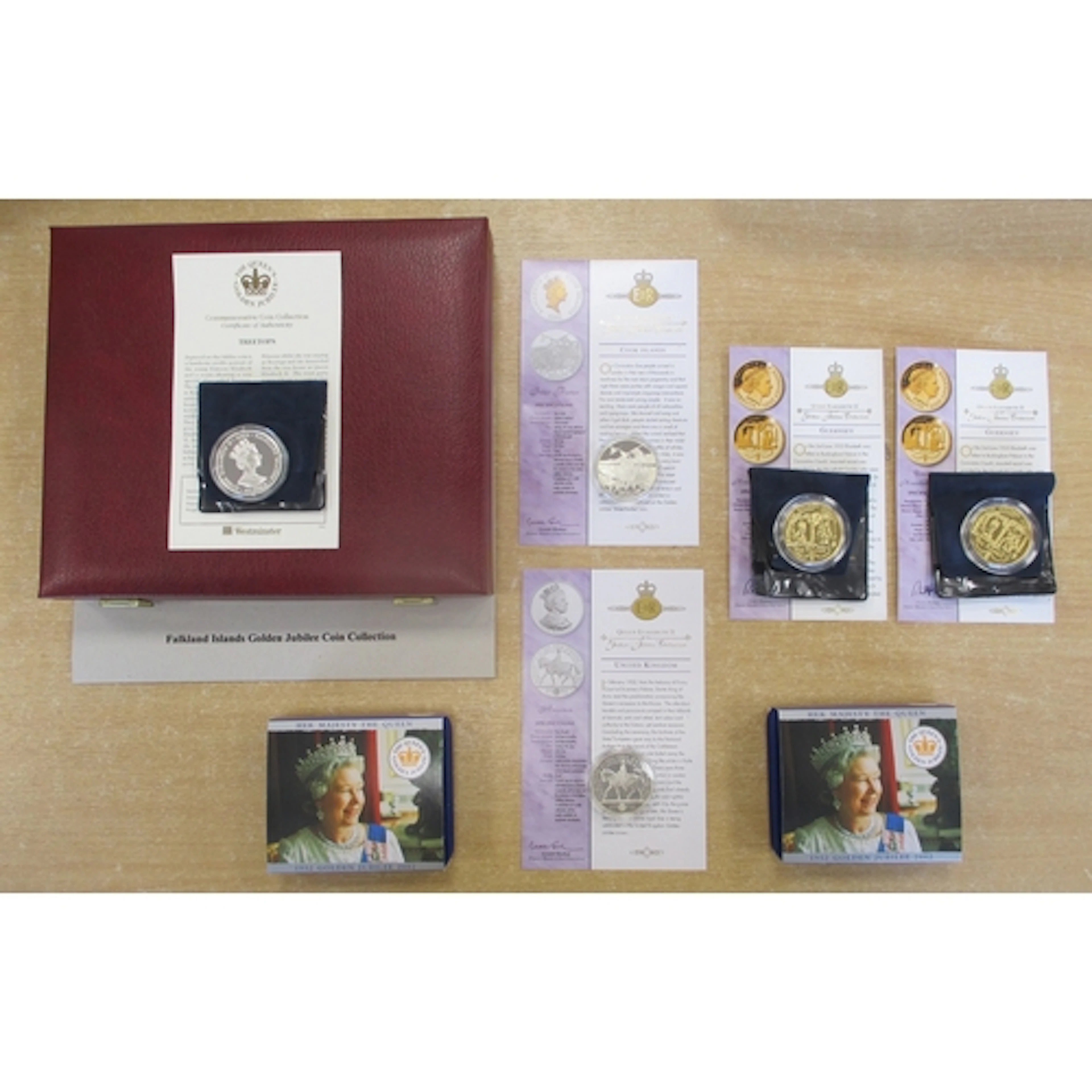 Collection includes a range of boxed and encapsulated 2002 G...