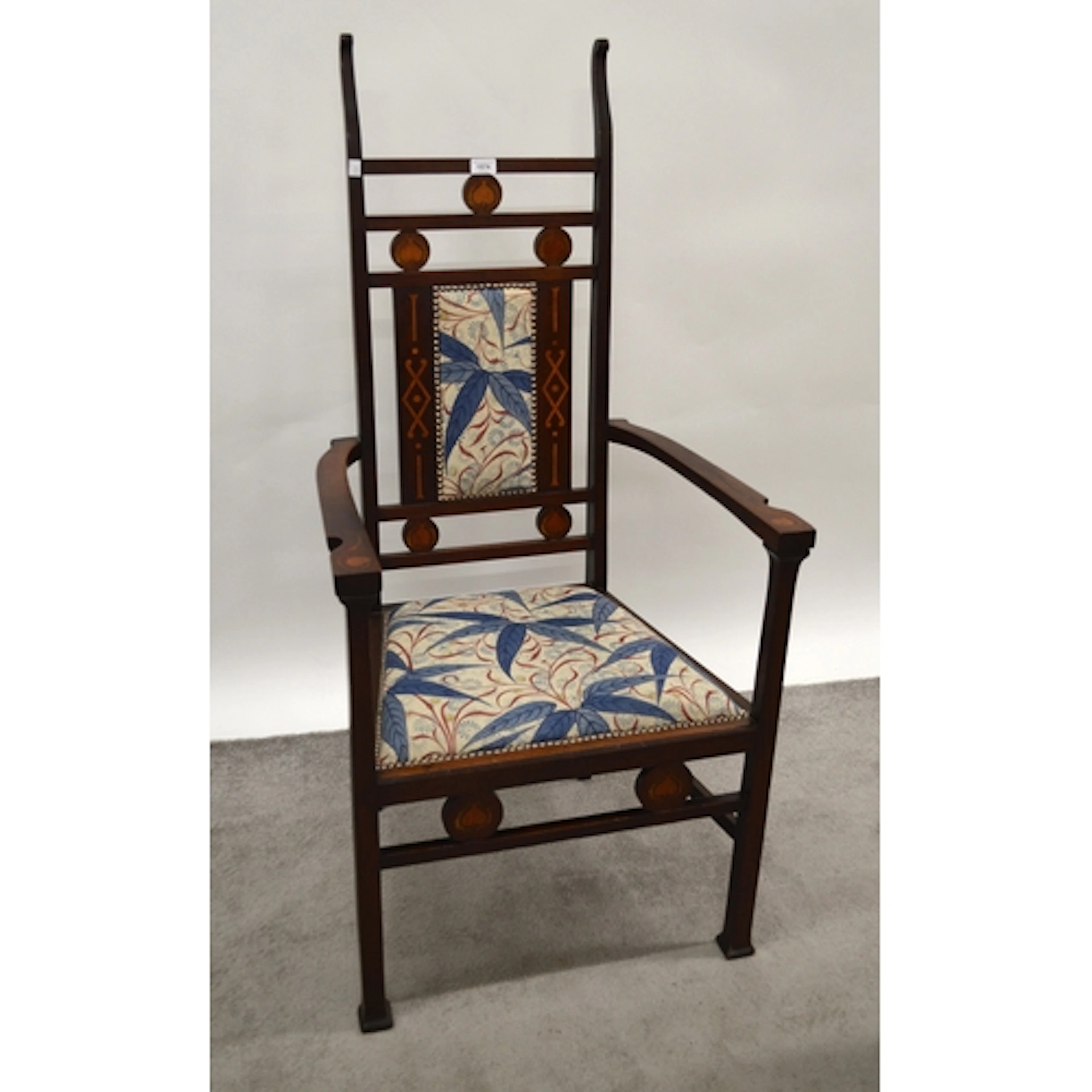 William Lethaby for Kenton & Co circa 1900, mahogany and inl...