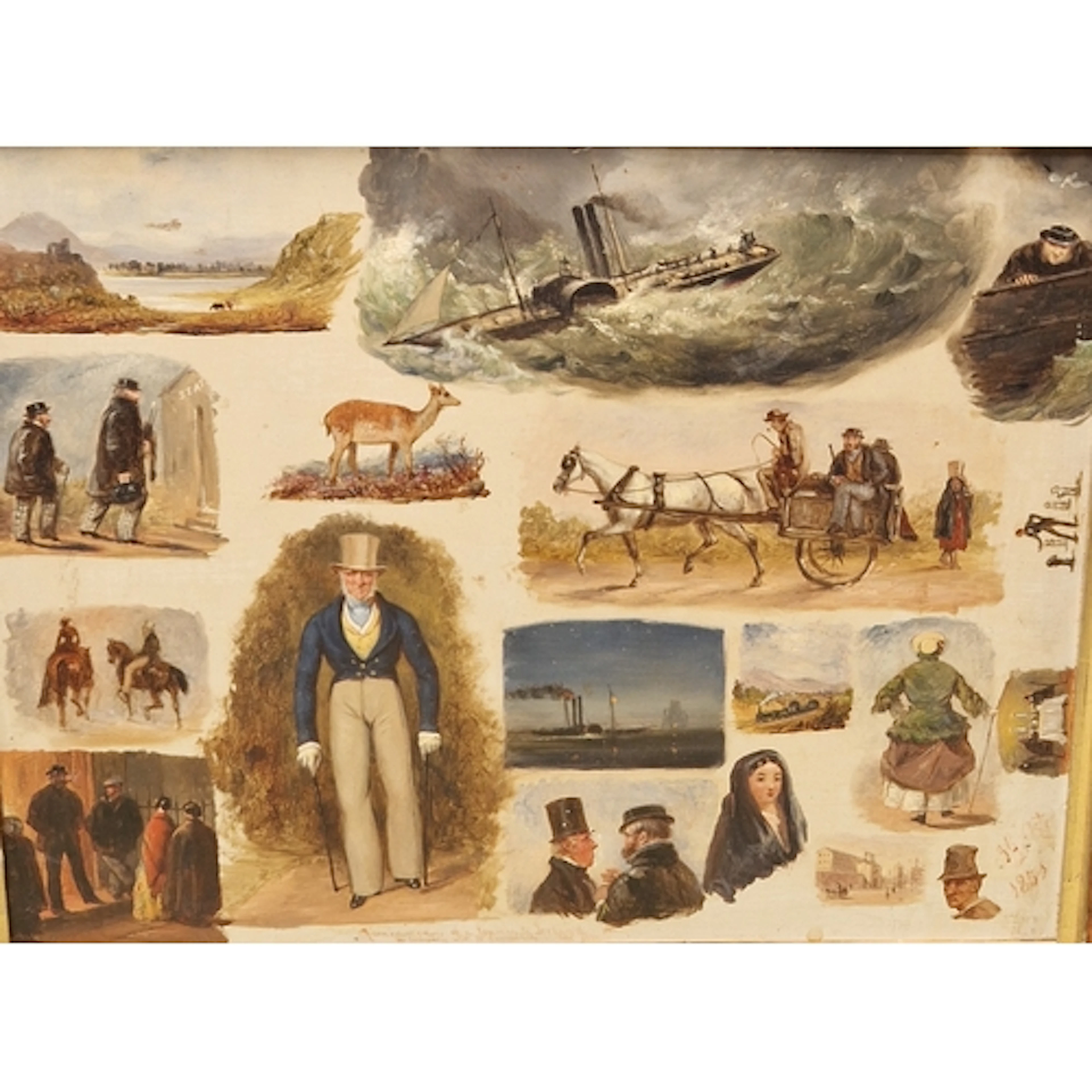 HENRY RICHARD GRAVES (1818-1882) 'Reminiscences of a journey...