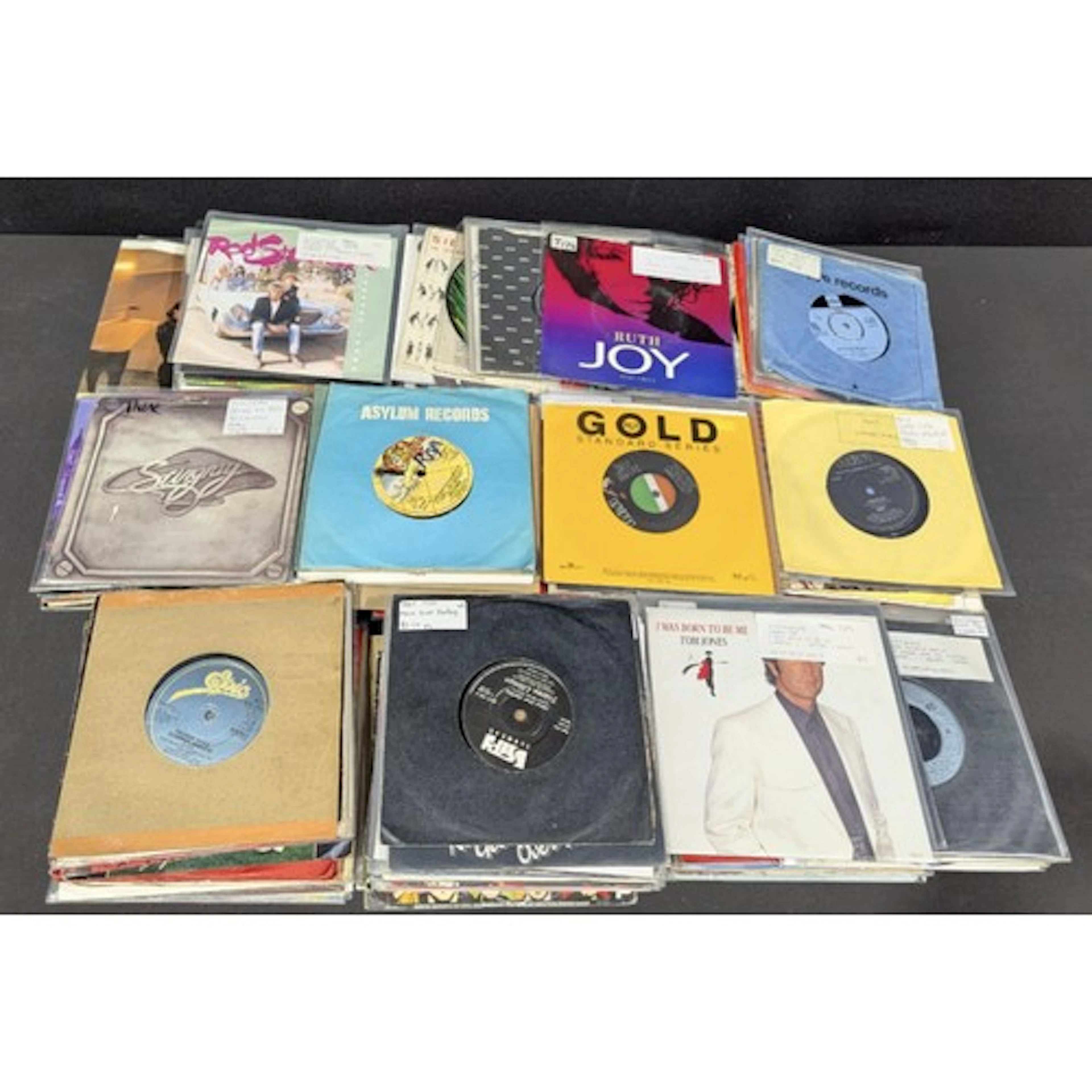 Vinyl Records – 45rpm 7” Singles – including Das Euphoney Ki...