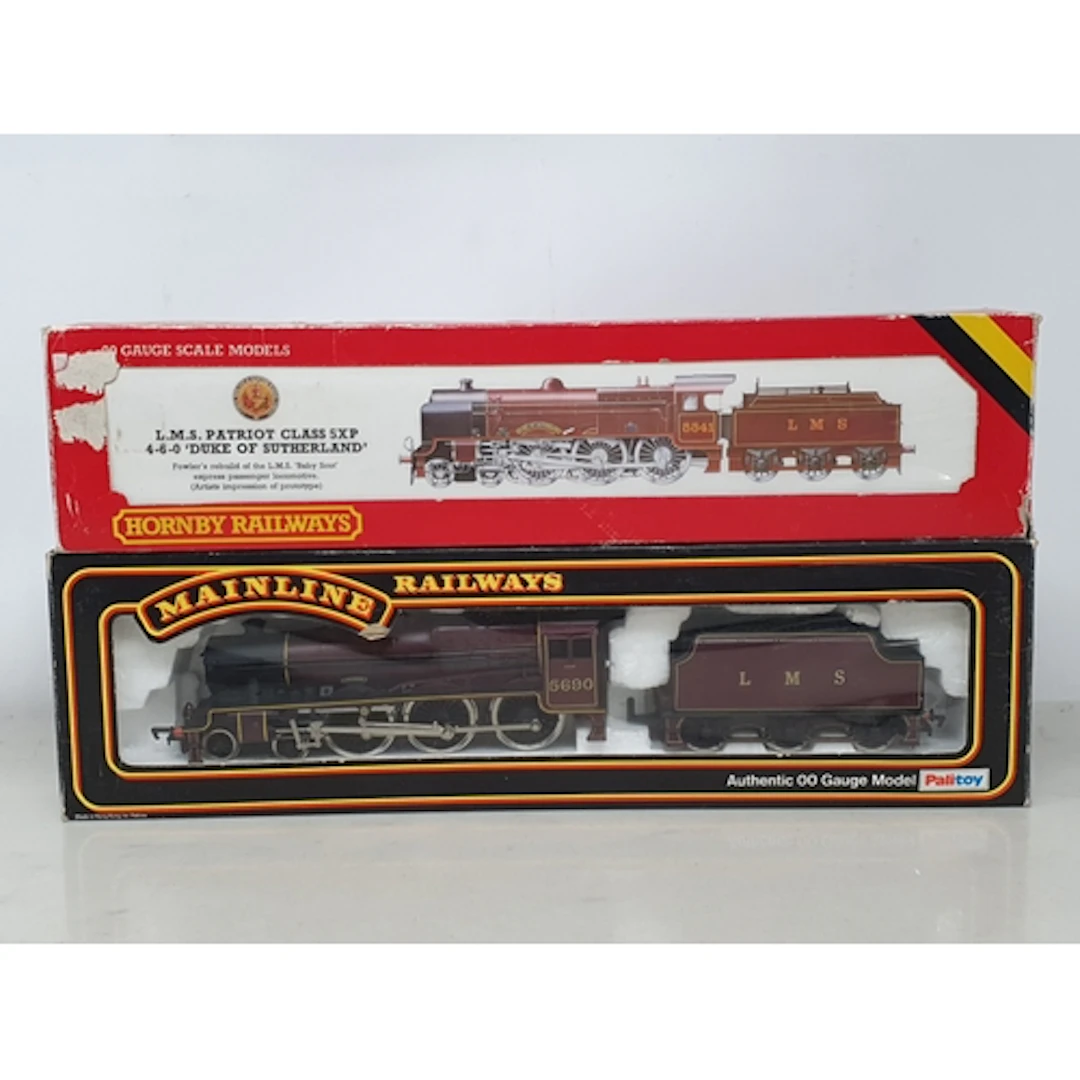 A boxed Hornby Railways R357 LMS 4-6-0 Patriot Class Locomot...