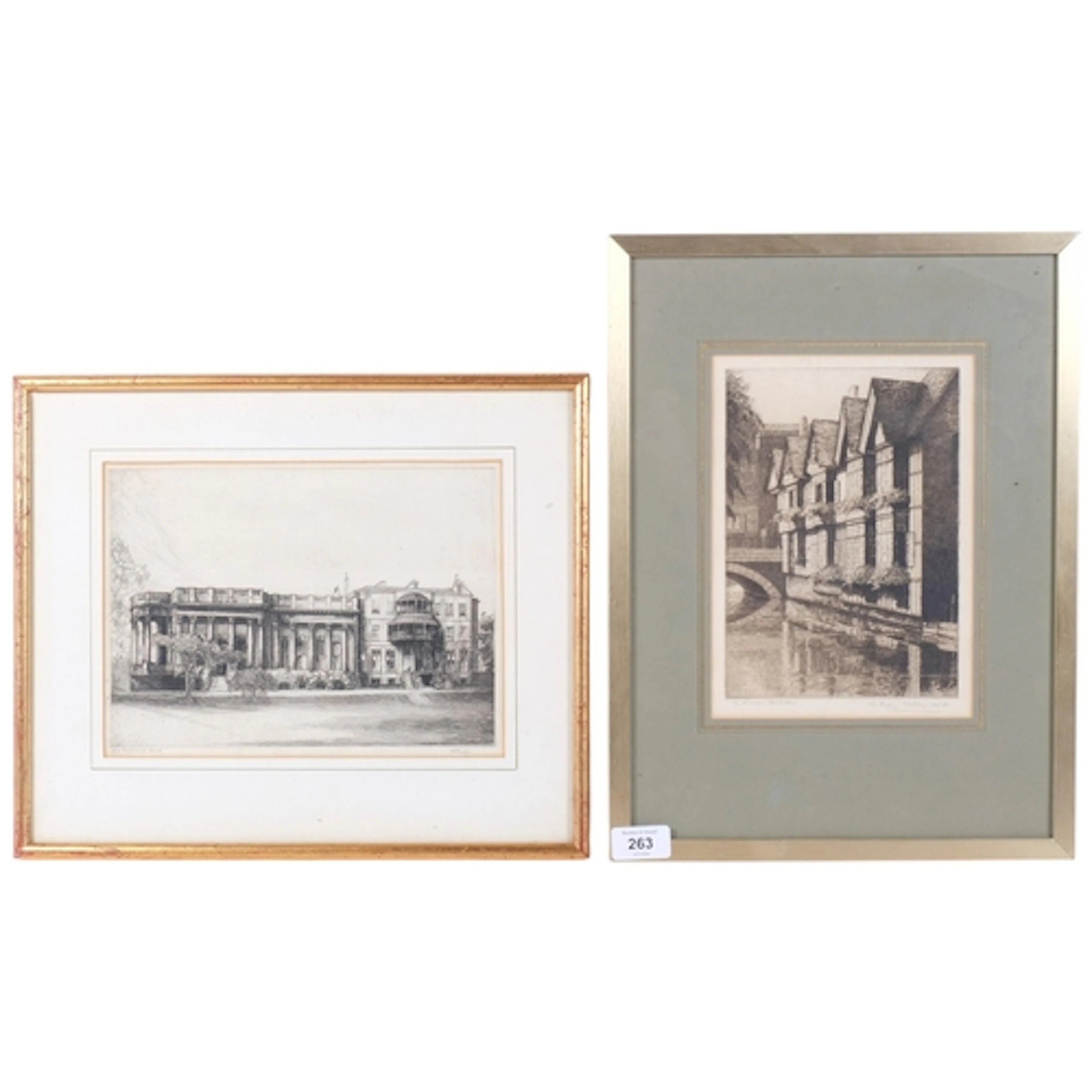 E Mary Shelley, limited edition etching, "The Weavers" Cante...