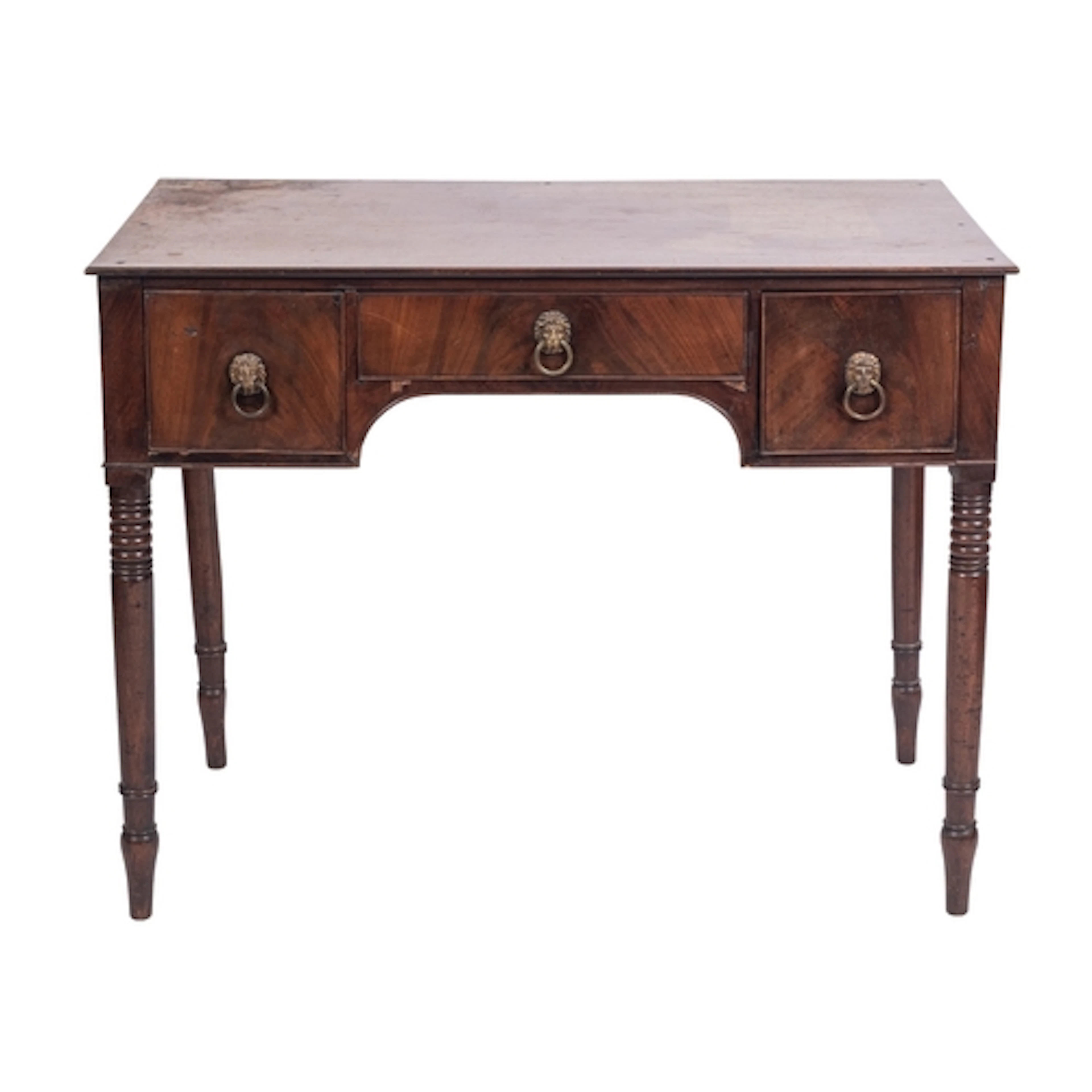 A Regency mahogany writing or 'bedroom table', early 19th ce...
