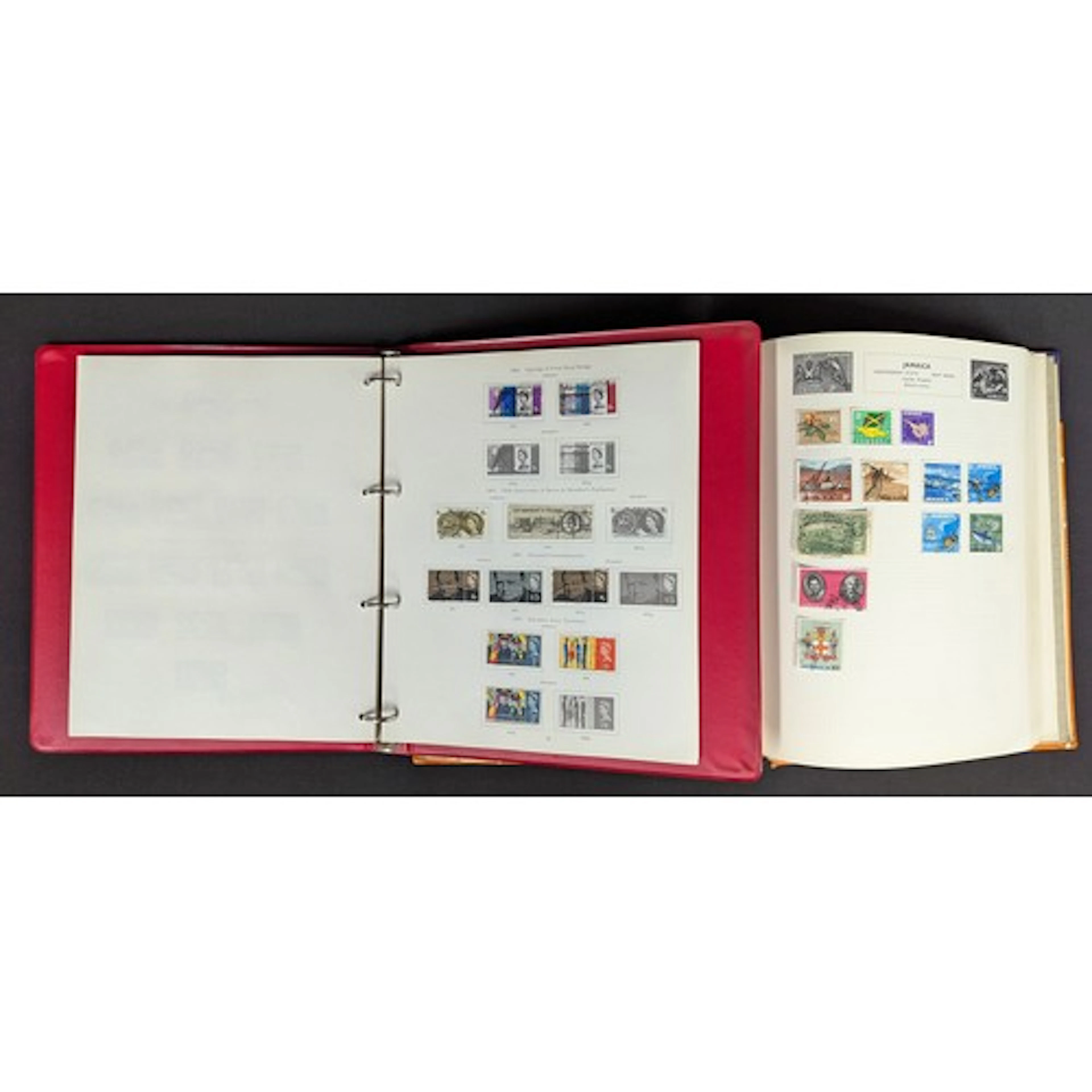 Stamps : GB 1 country album with 1d Black, 3 margins, to 6d ...
