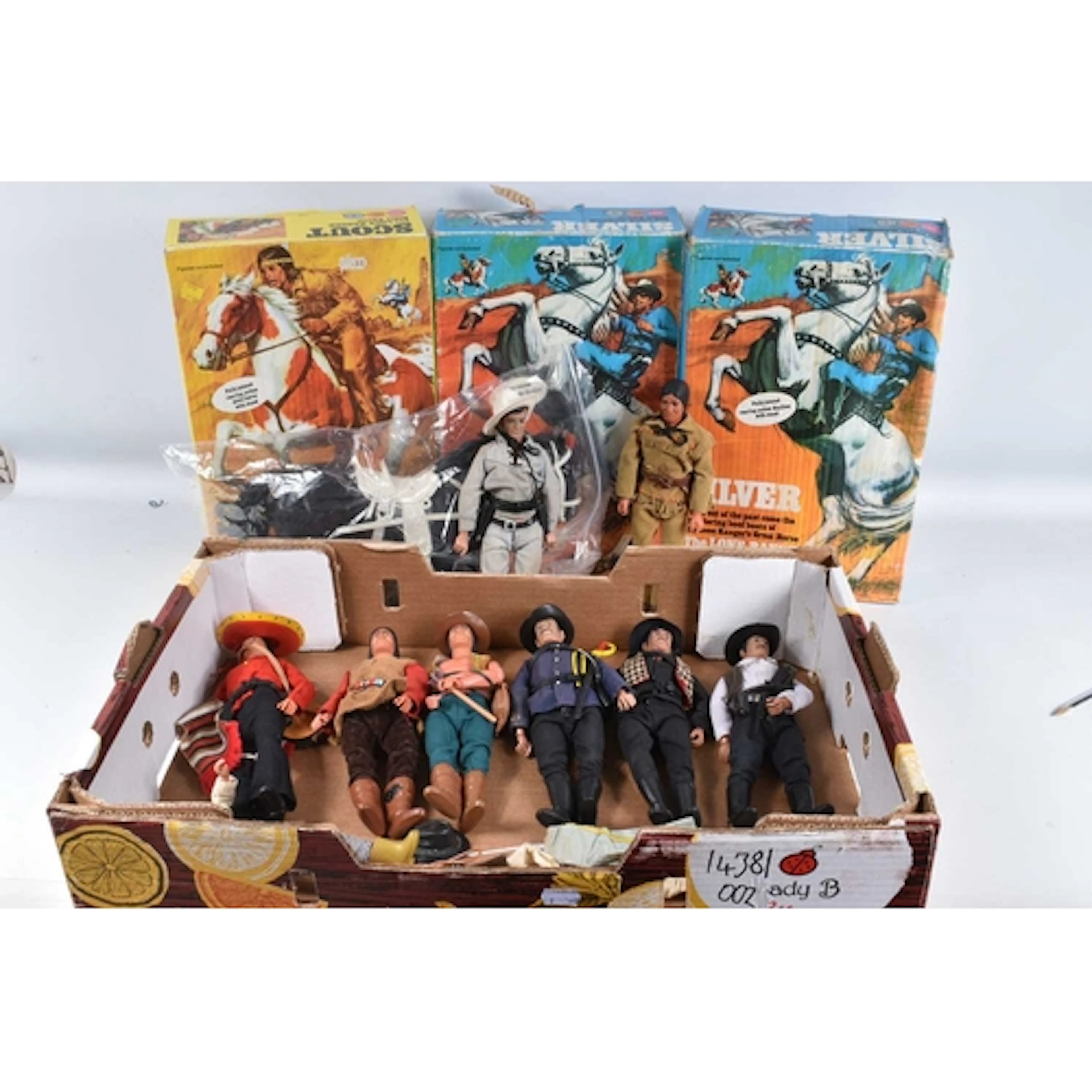 A COLLECTION OF 1970'S MARX TOYS/GABRIEL INDUSTRIES LONE RAN...