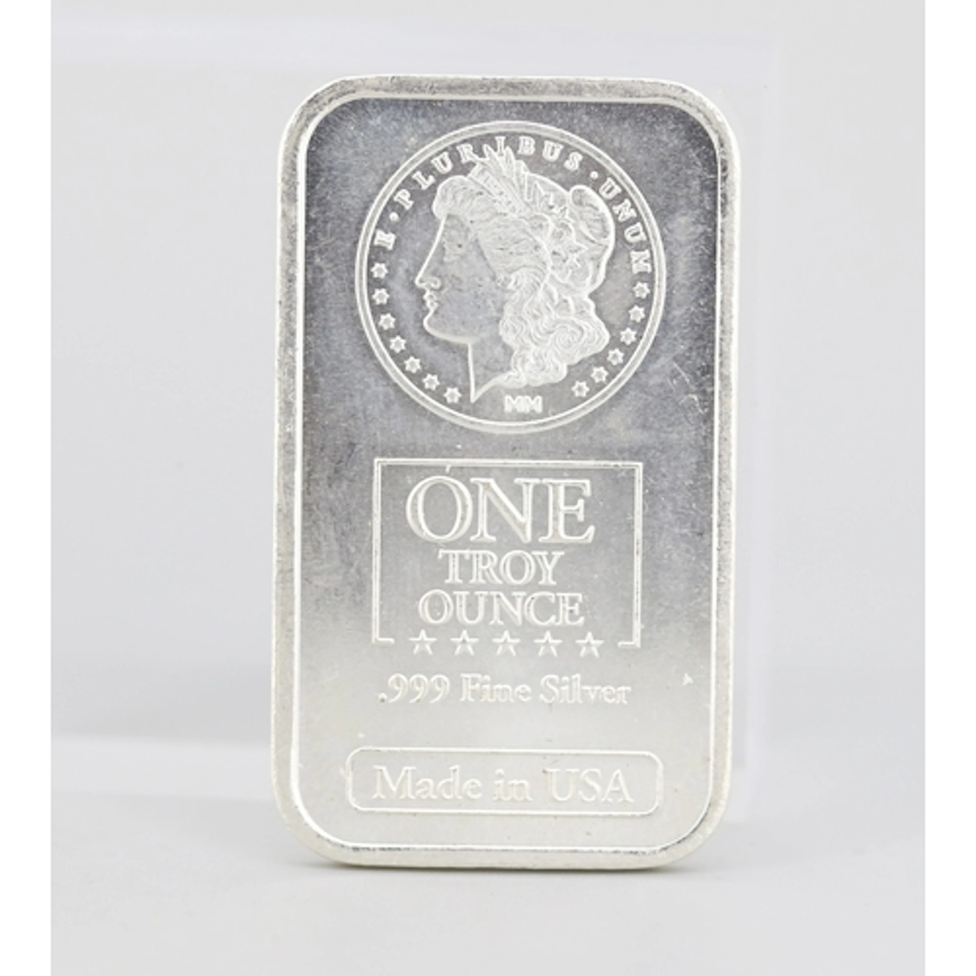 One Ounce Fine 999 Silver Bullion Bar Made in USA