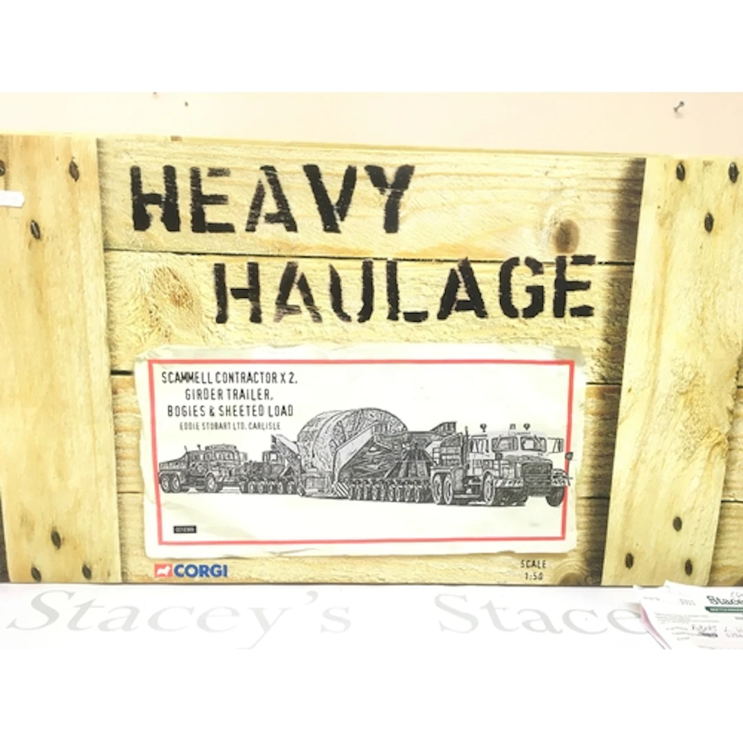 A Boxed Corgi Scammell Contractor X 2 Girder Trailer Bogies ...