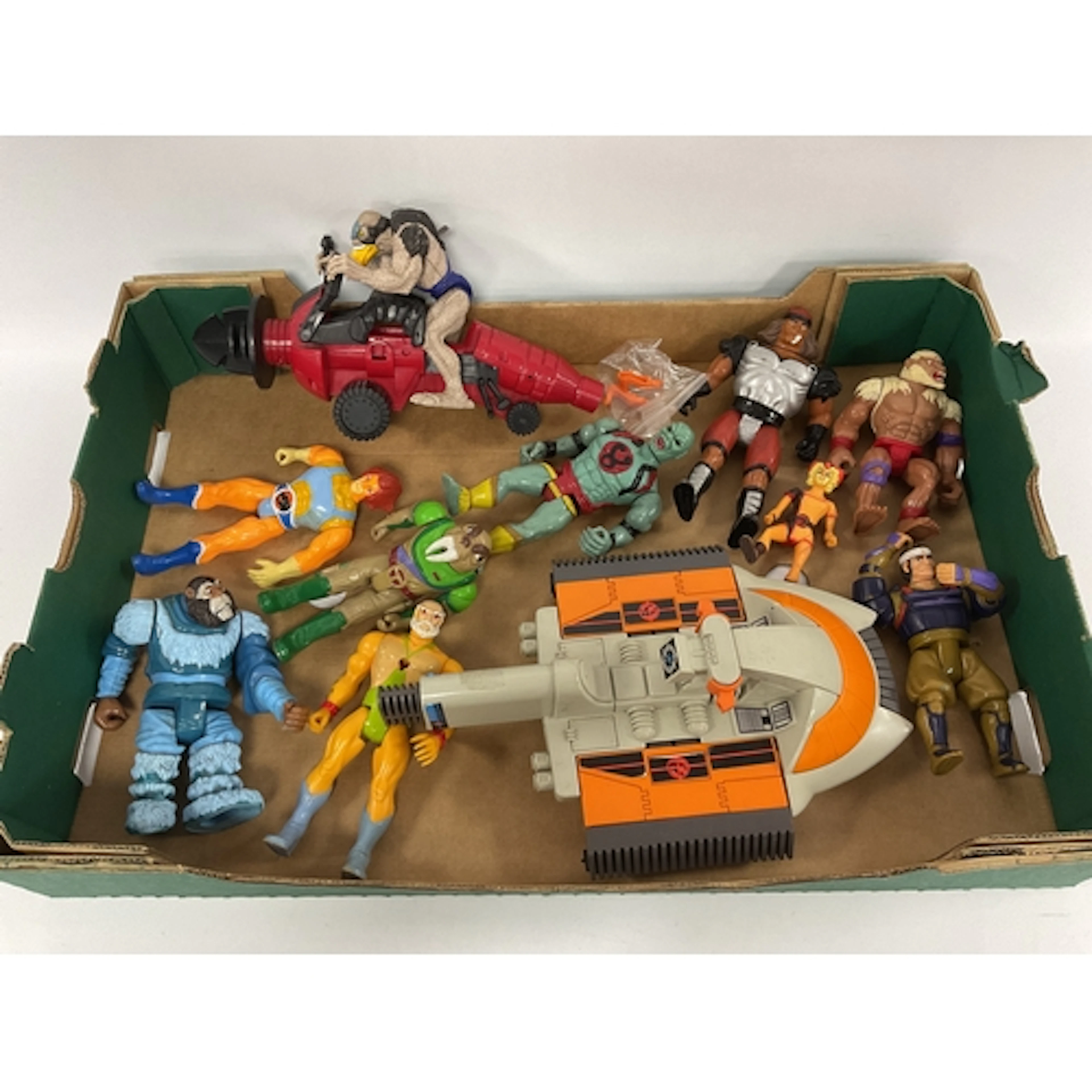 Twelve Circa 1980's Thundercats plastic action figures and v...