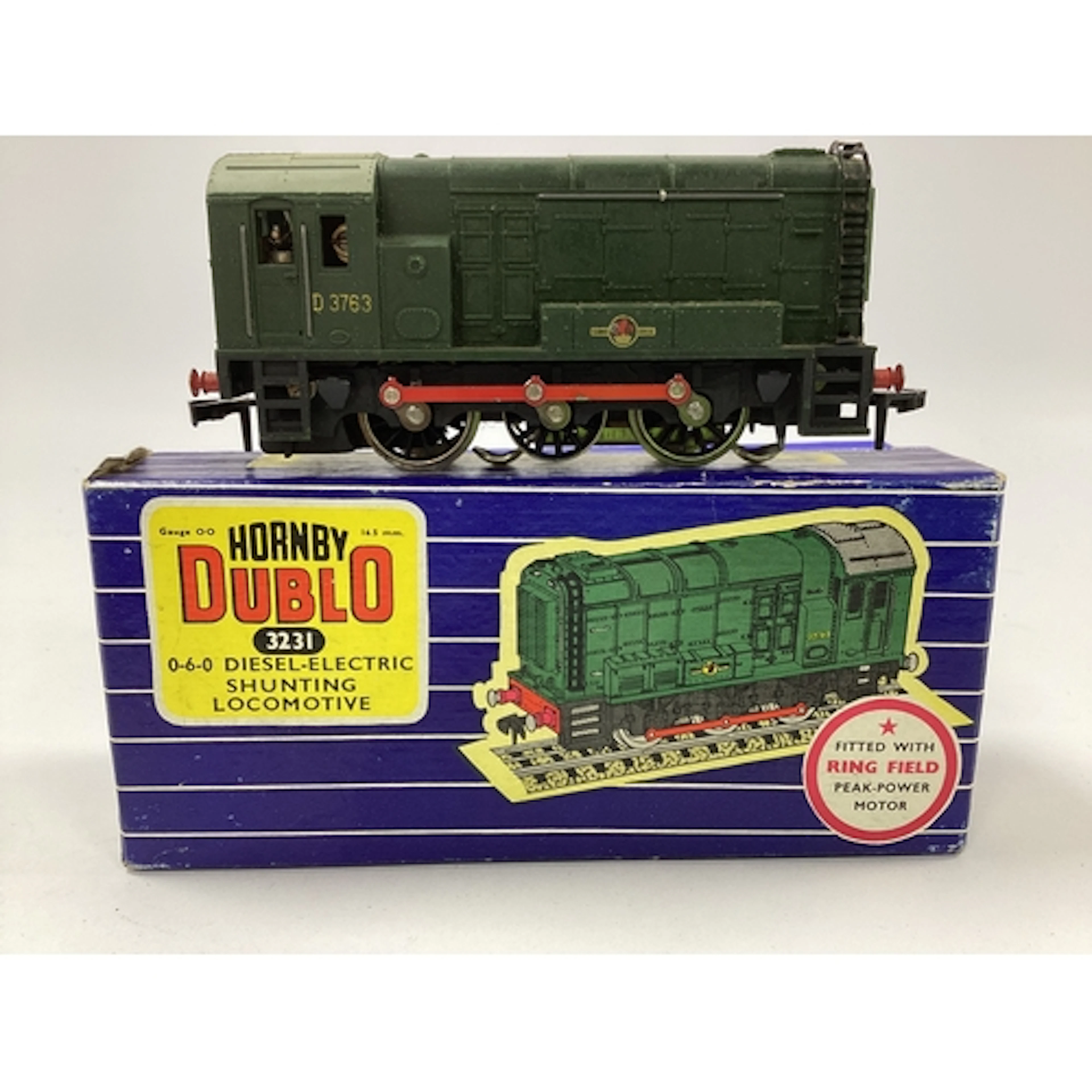 A Hornby Dublo 3-Rail No.3231 0-6-0 Diesel-Electric Shunting...
