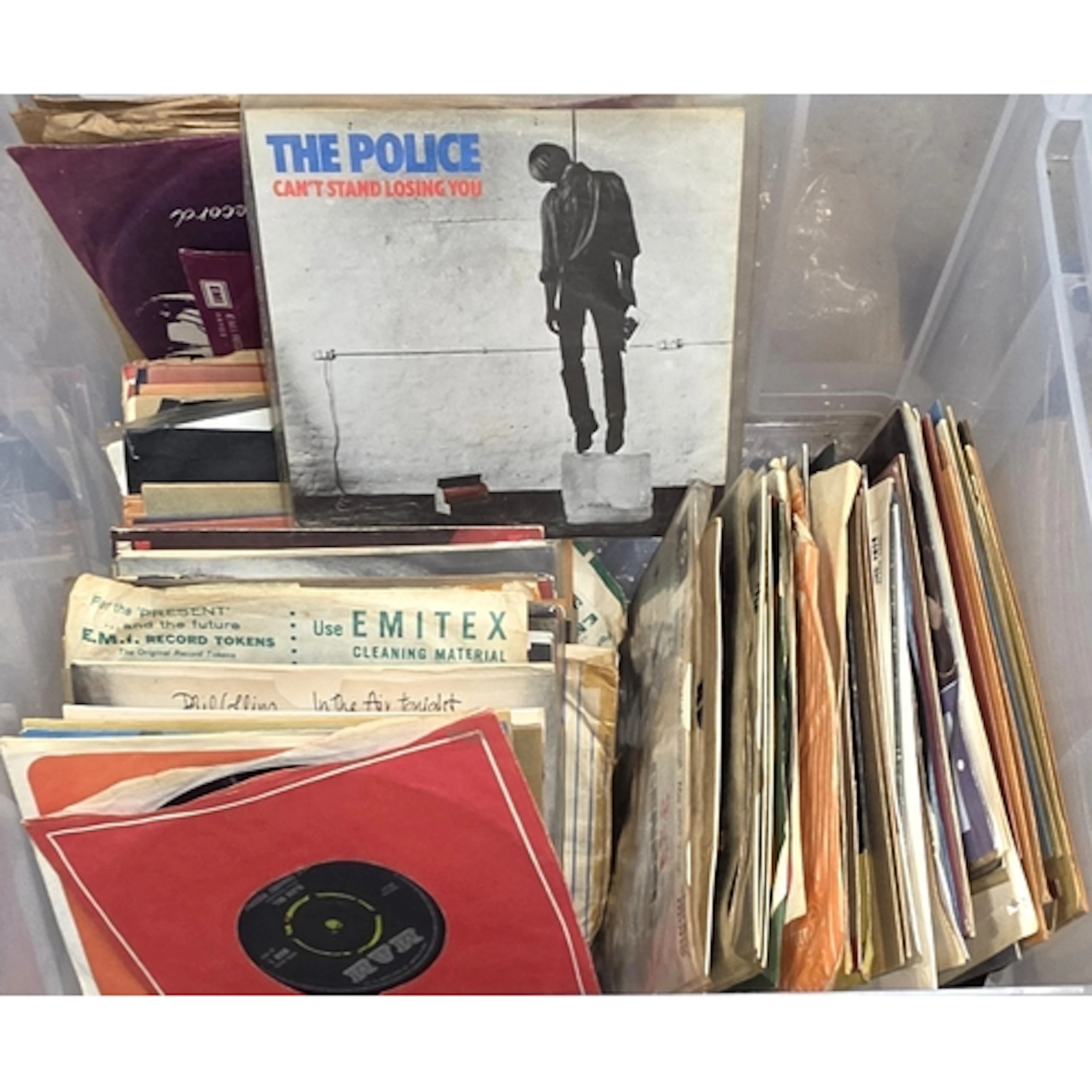 A collectors of 45 singles, 1960's, 70's & 80's