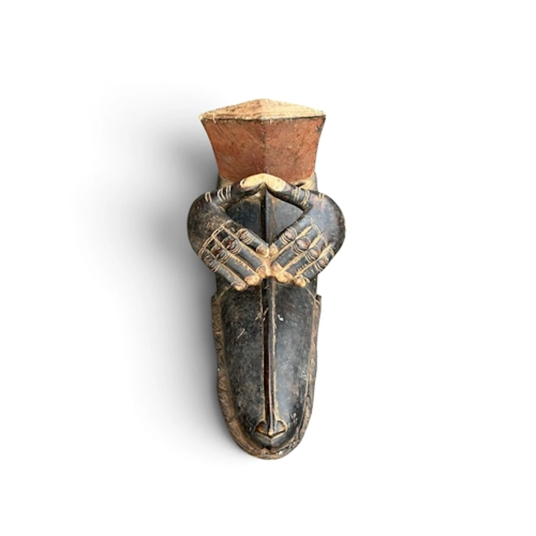 A BETE MASK FROM THE IVORY COAST 42cm L