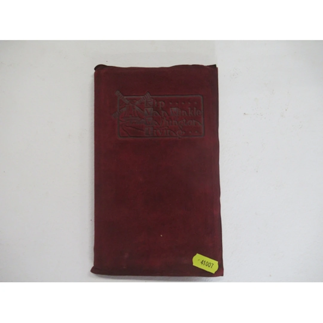 Rip Van Winkle by Washington Irving, with velvet cover
