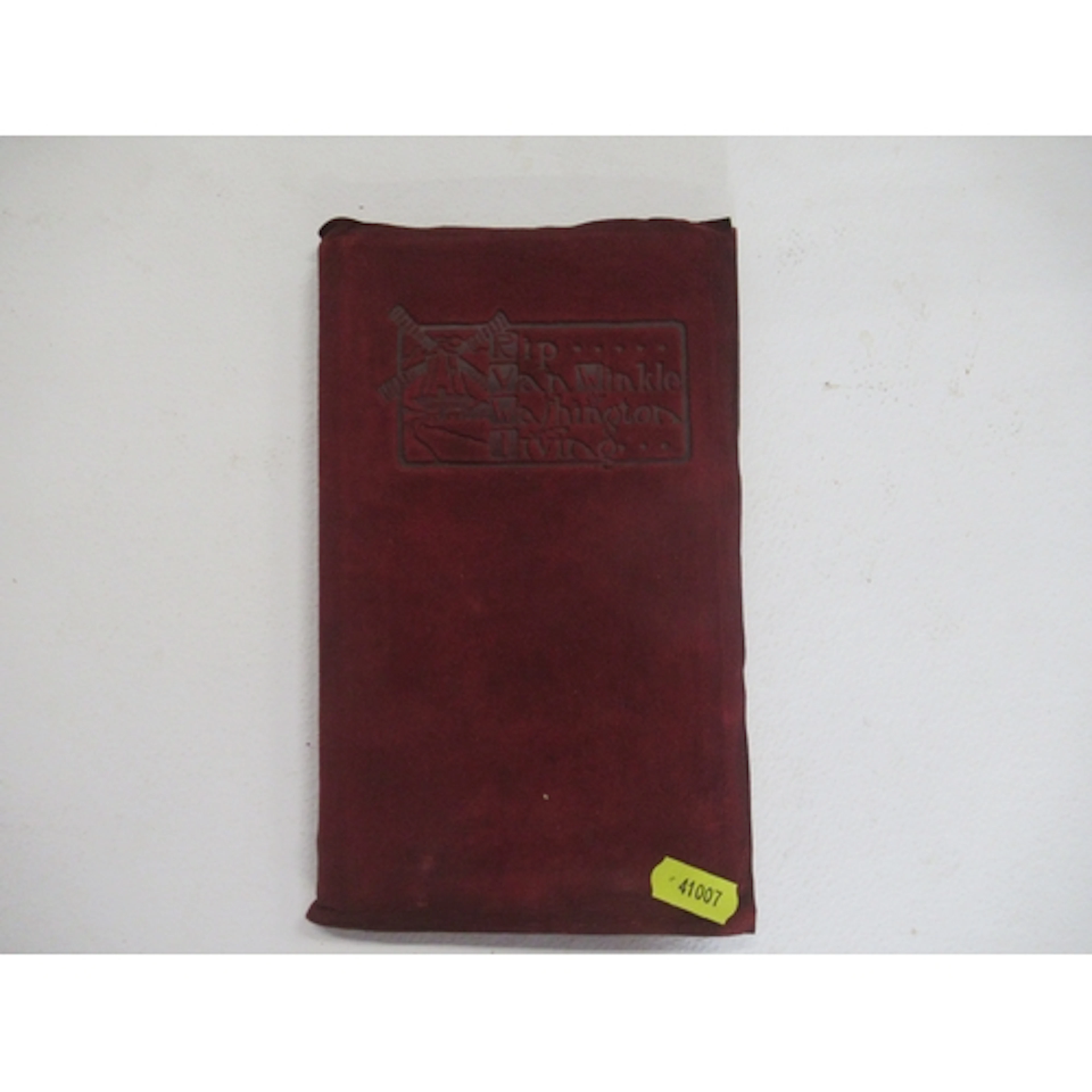 Rip Van Winkle by Washington Irving, with velvet cover