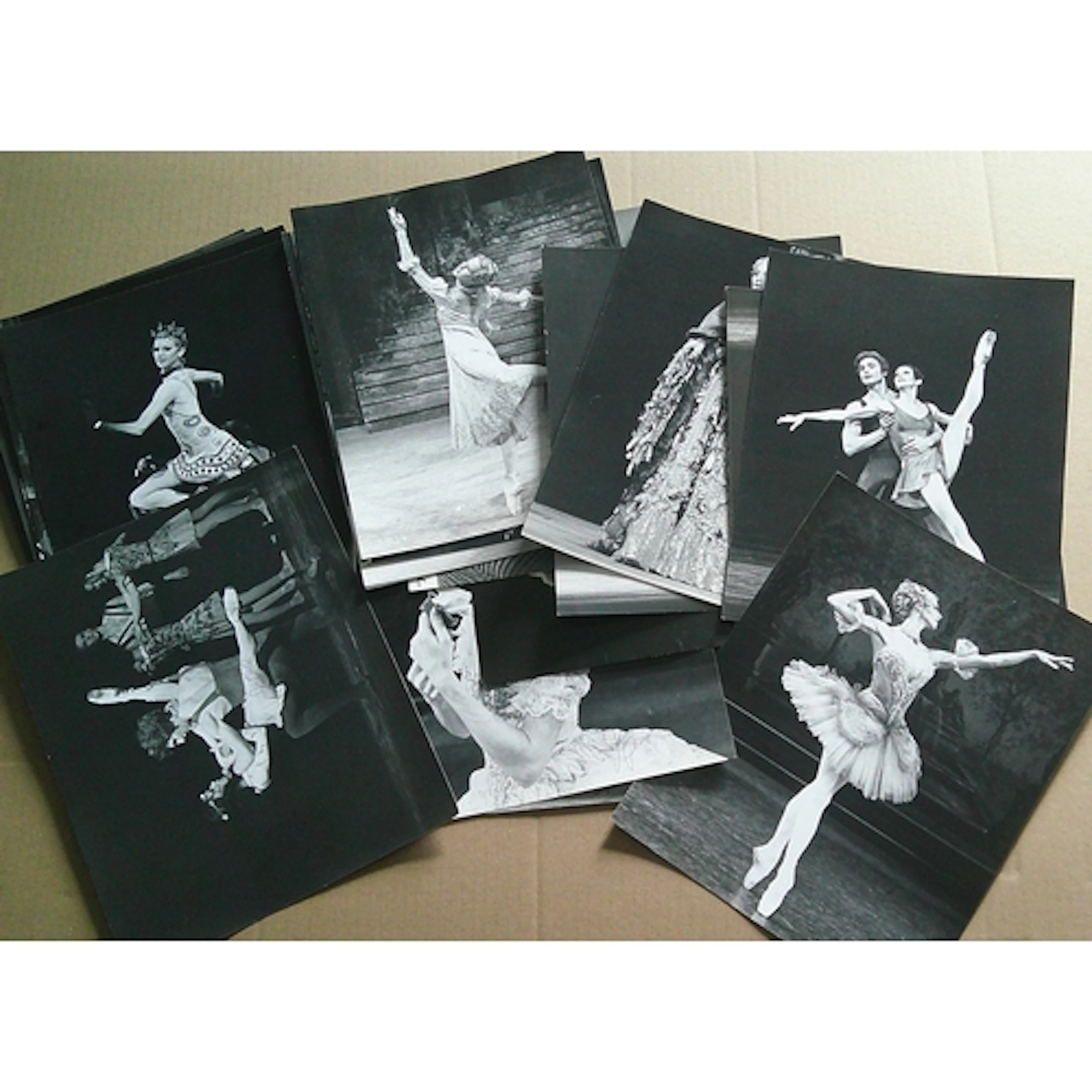 1970s Royal Ballet 10 by 8 inches signed photographs taken b...