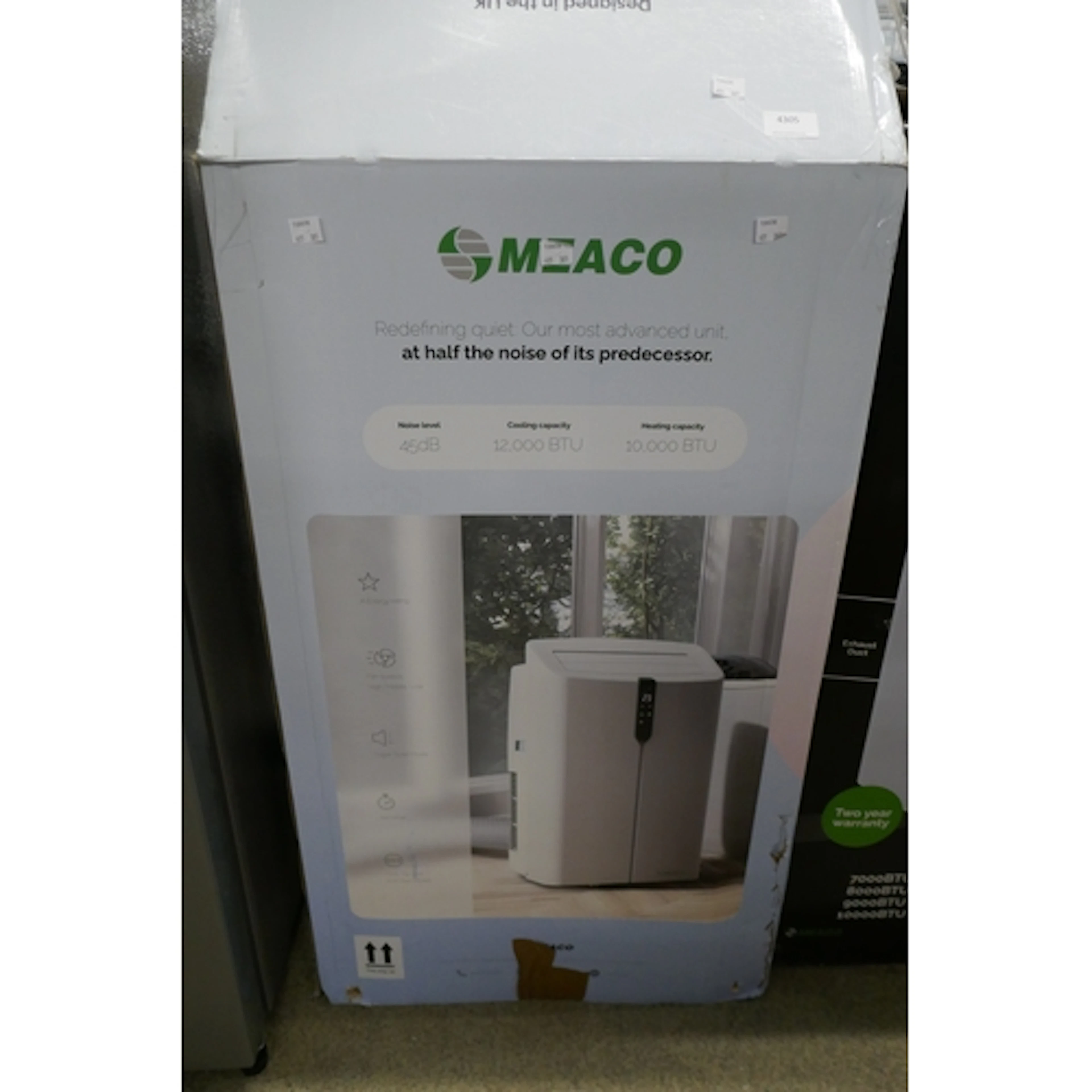 A Meaco 12K Aircon unit with Heat, original RRP £329.99 (405...
