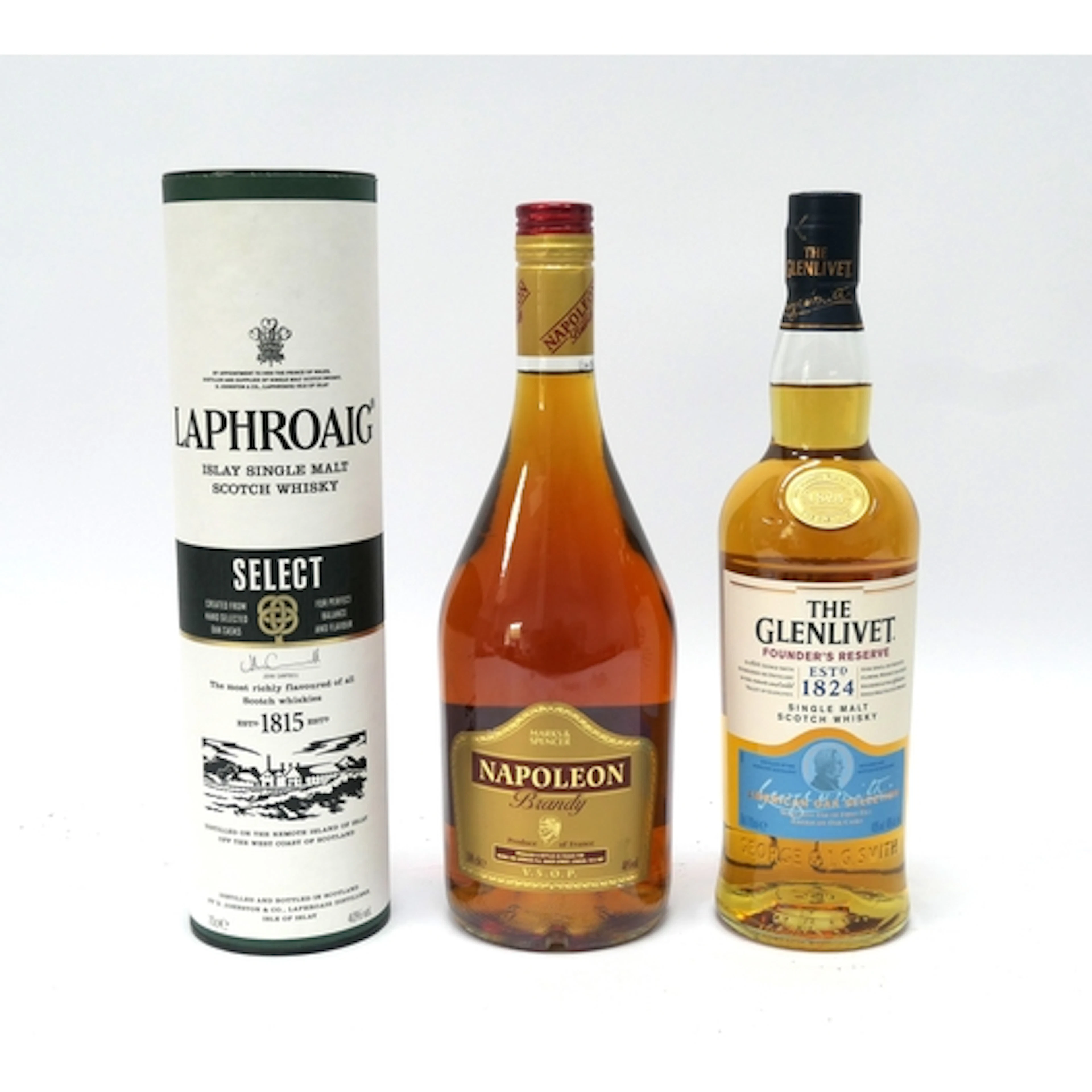 Whisky - Laphroaig Islay Single malt Scotch Whisky Select, 4...