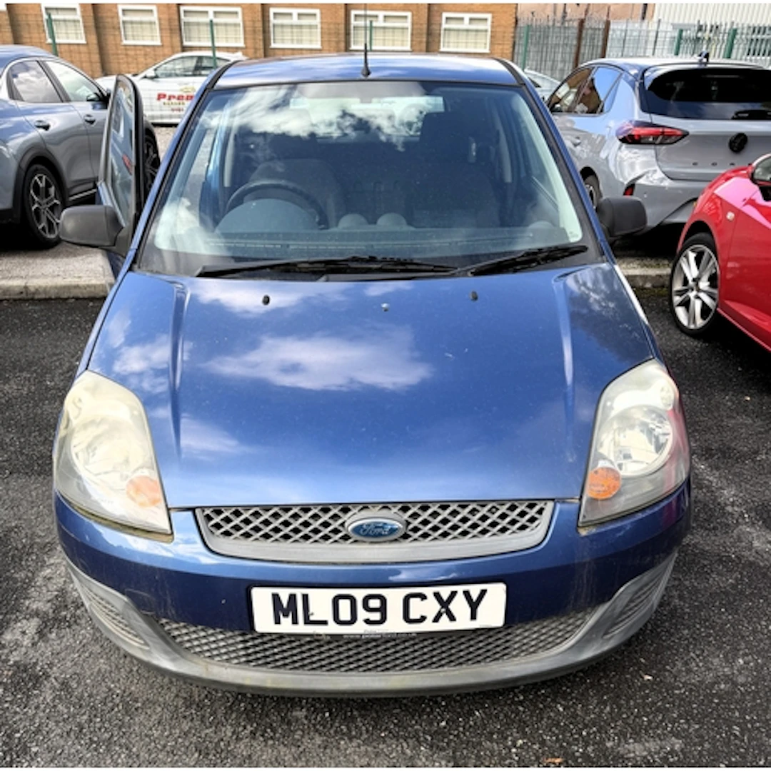 A Ford Fiesta 1.4 TDCi, first registered 2009, manual diesel...