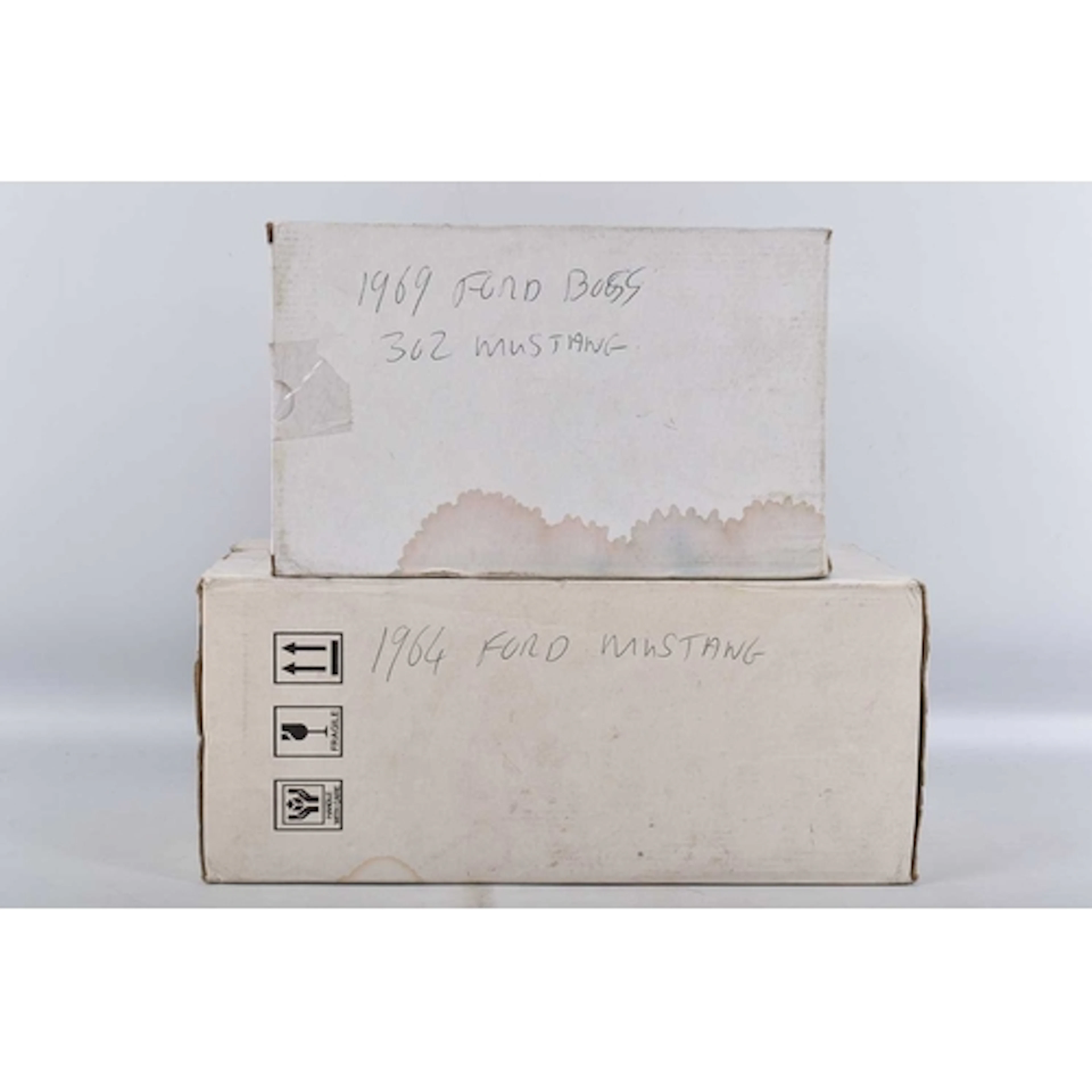 TWO BOXED FRANKLIN MINT DIECAST MODEL VEHICLES, to include a...