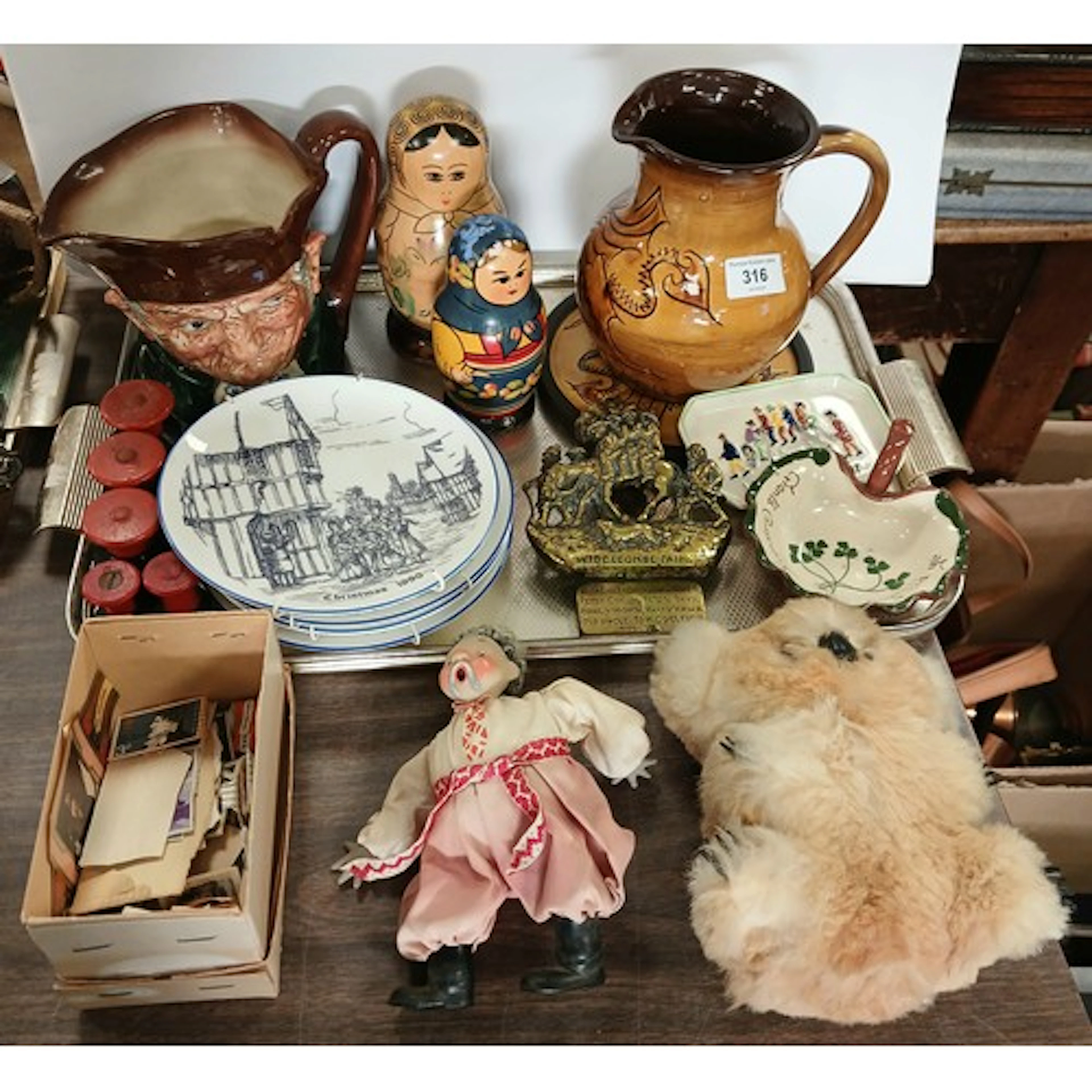 Royal Doulton character jug 'Old Charley', St Nons jug, Widd...