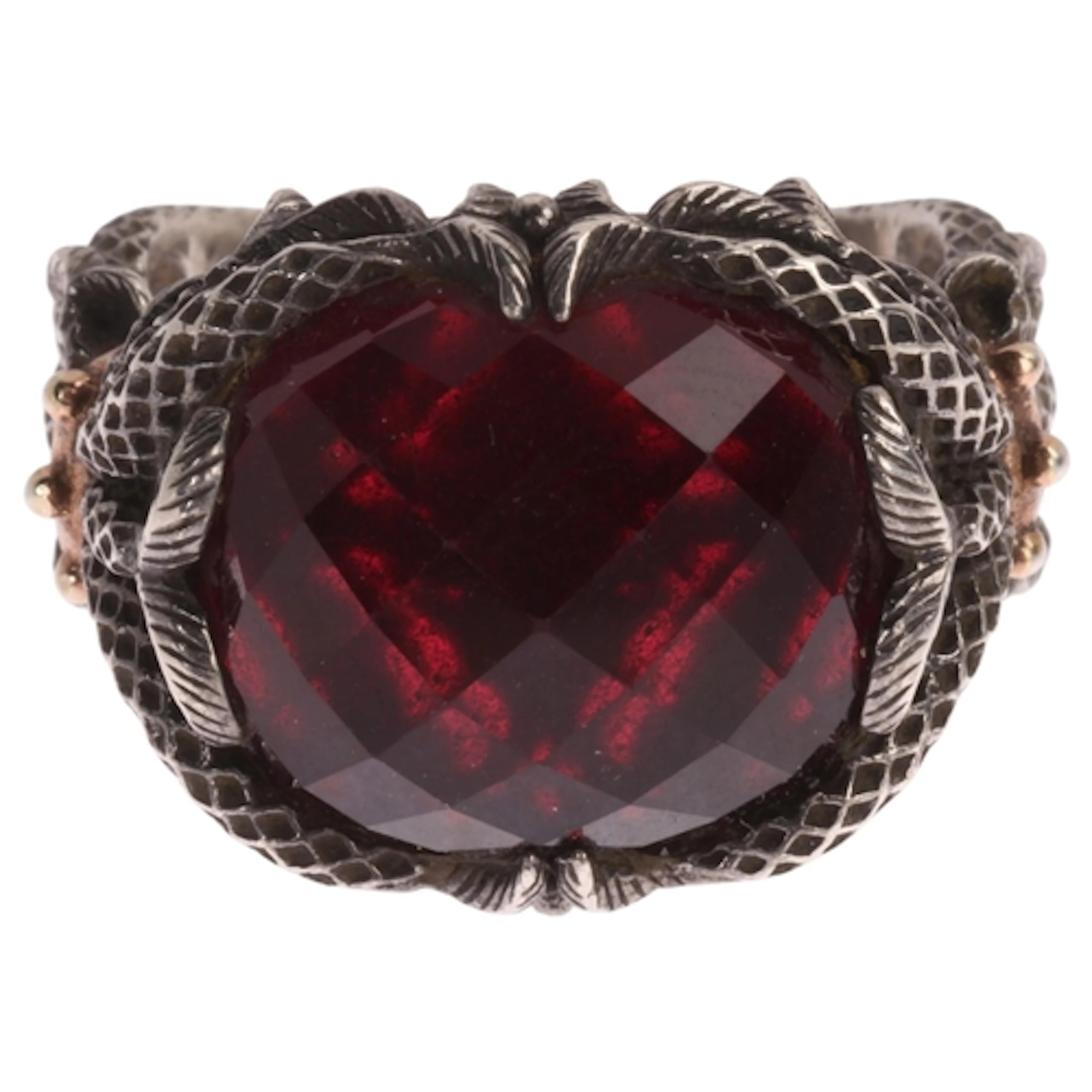 STEPHEN WEBSTER - a heavy sterling silver Raspberry Crystal ...