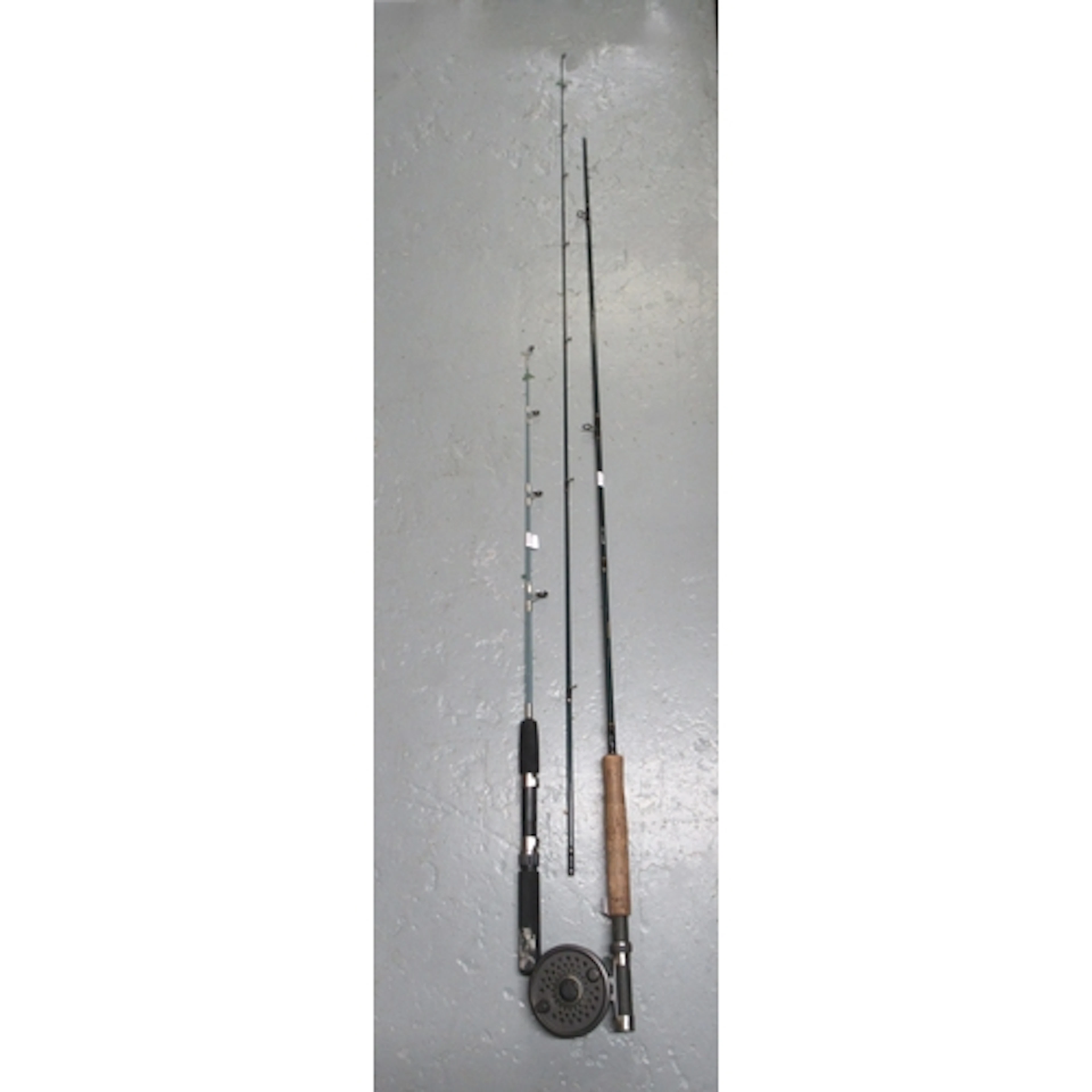 Shakespeare fly fishing rod, together with a child's fishing...