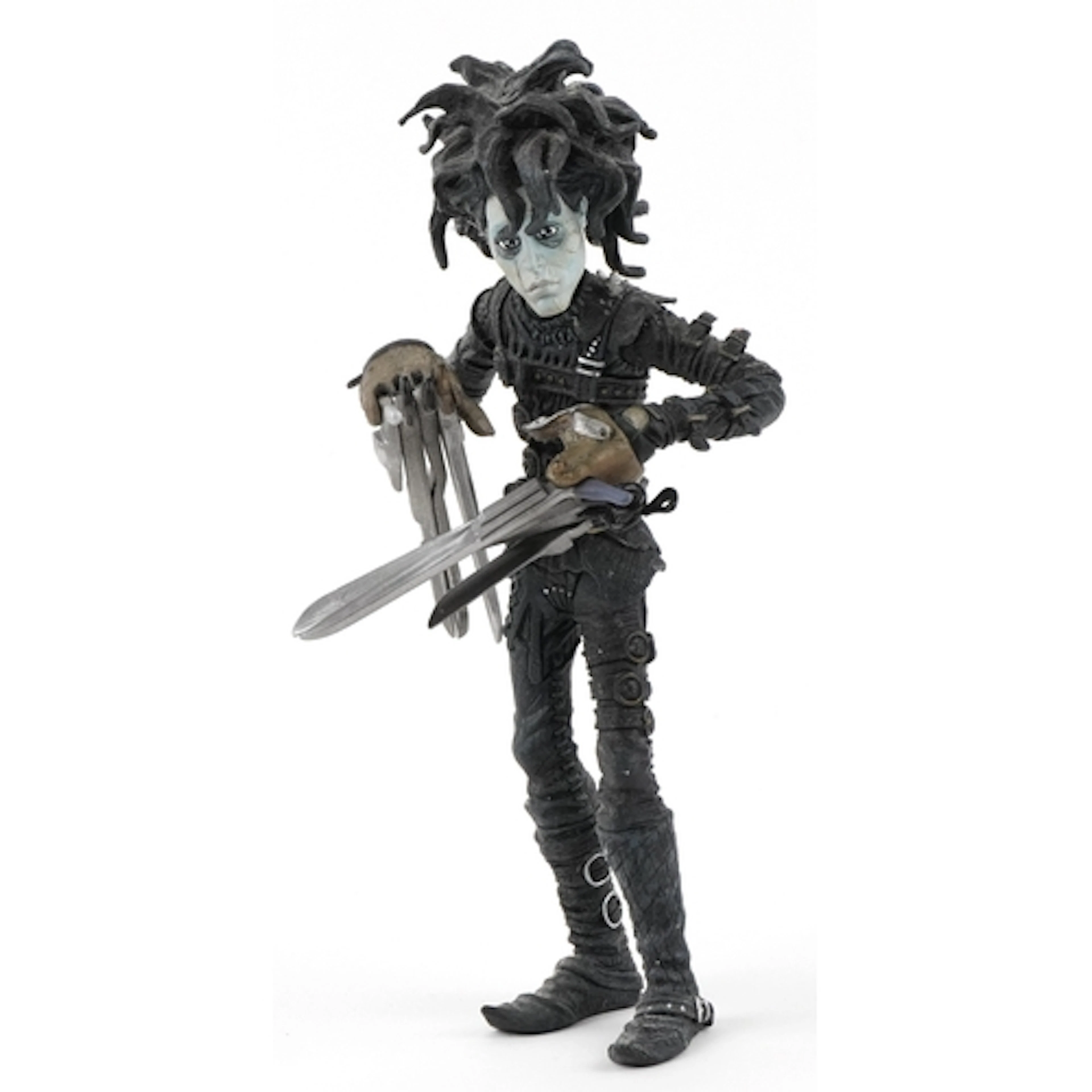 Mezco Toys articulate Edward Scissorhands figure, 2005, 24cm...