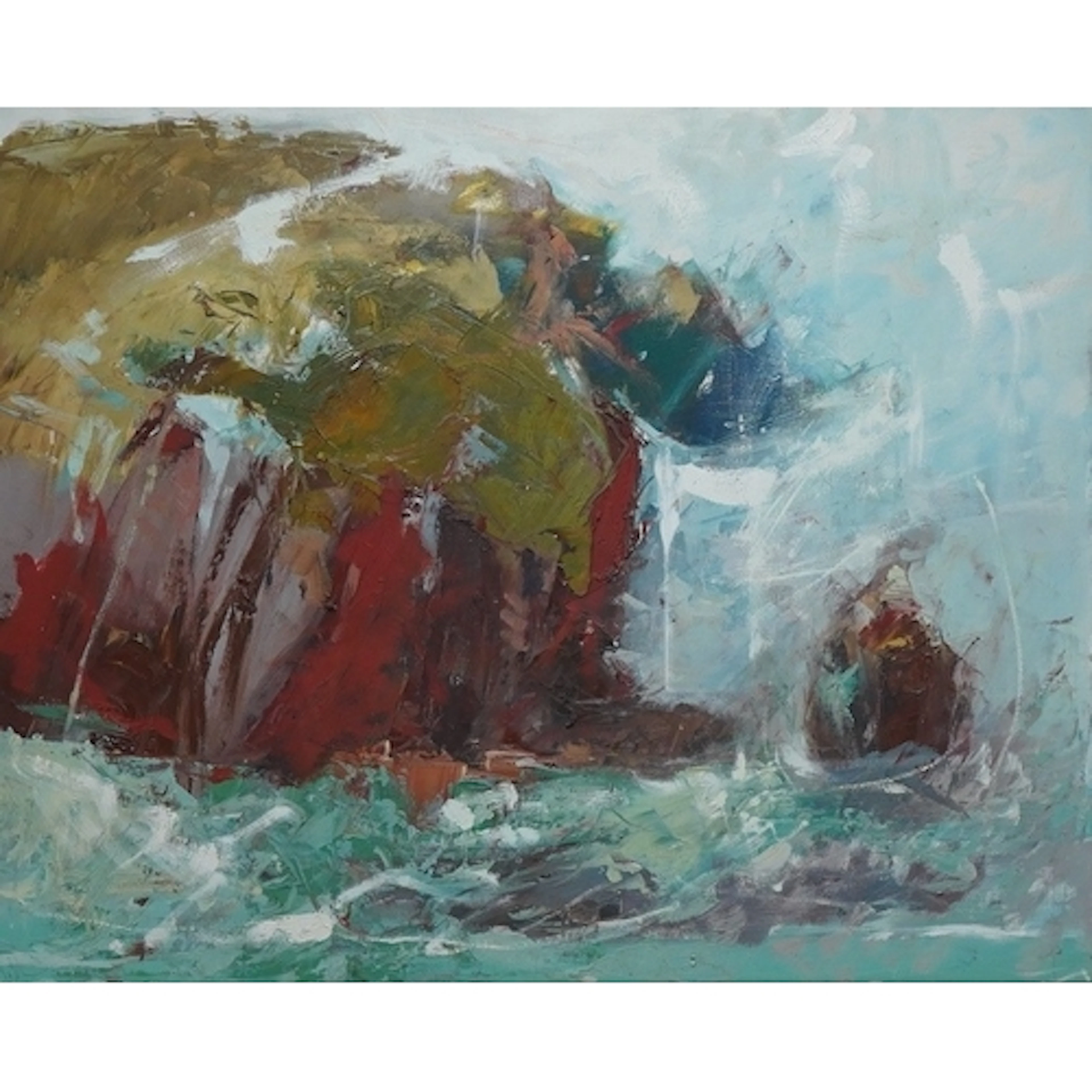 Paul Wadsworth (contemporary), 'Mullion cove', unsigned, ori...