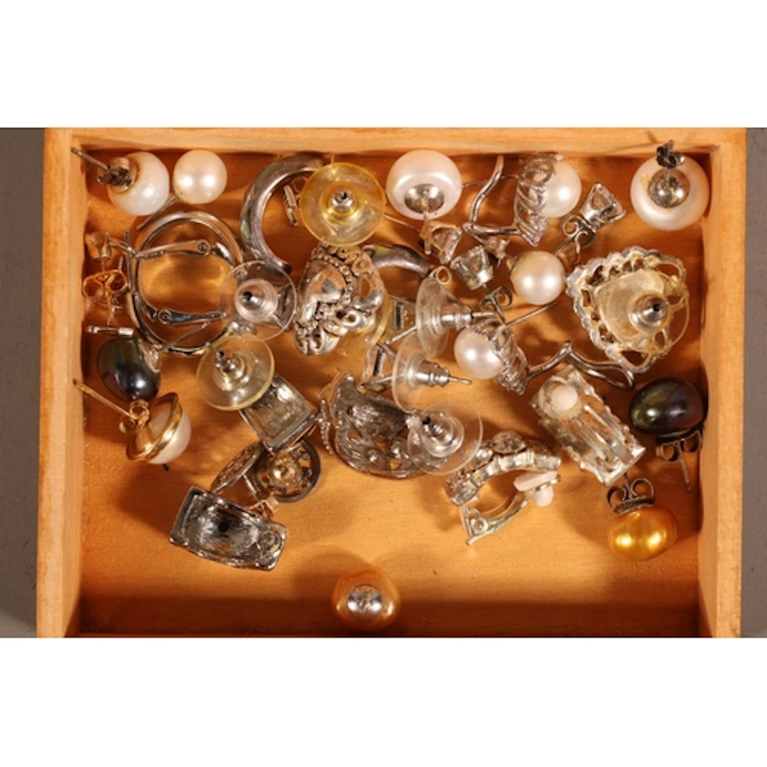 Collection of earrings to include Judith Ripka silver, CZ an...