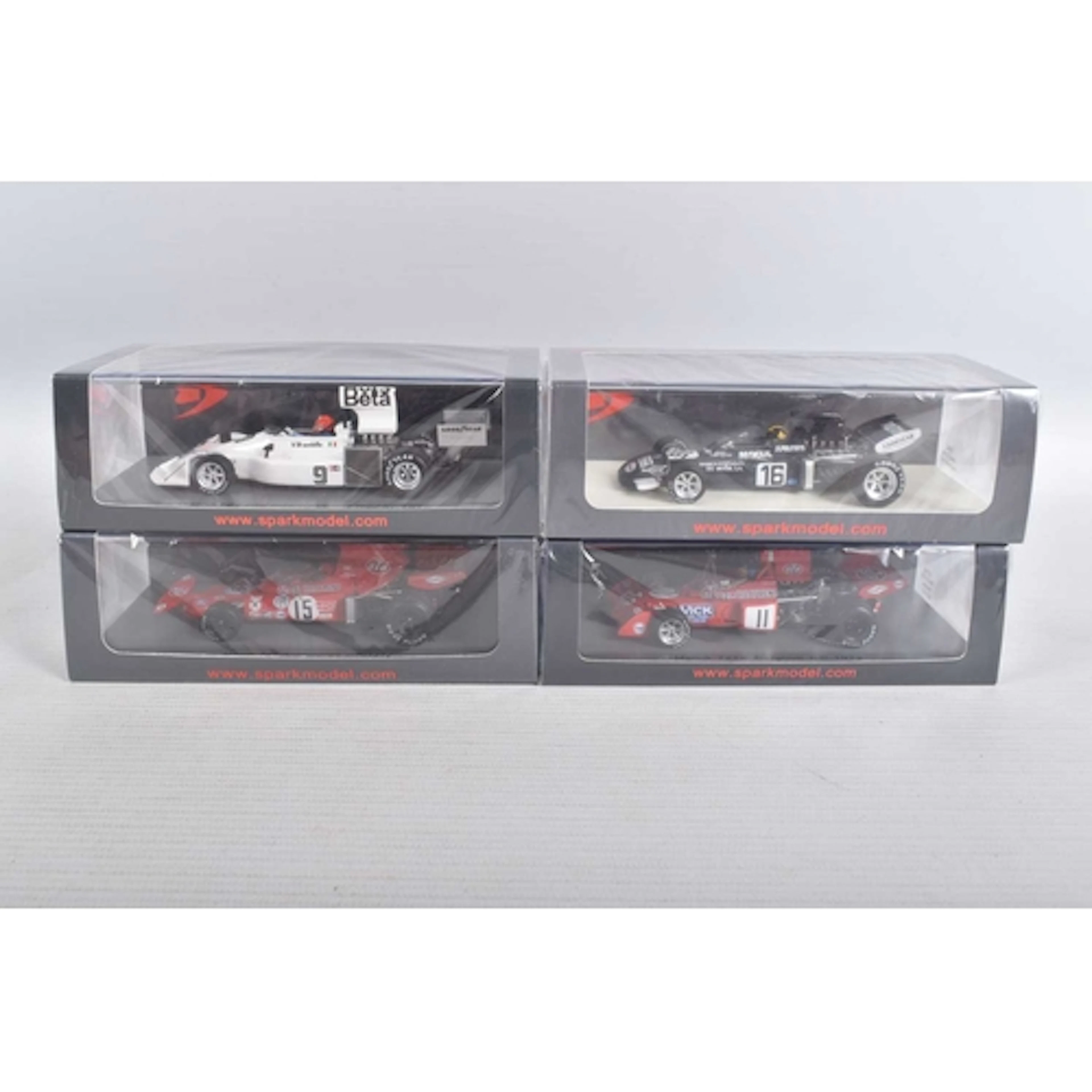 FOUR BOXED SEALED MINIMAX SPARK MODEL VEHICLES, to include a...
