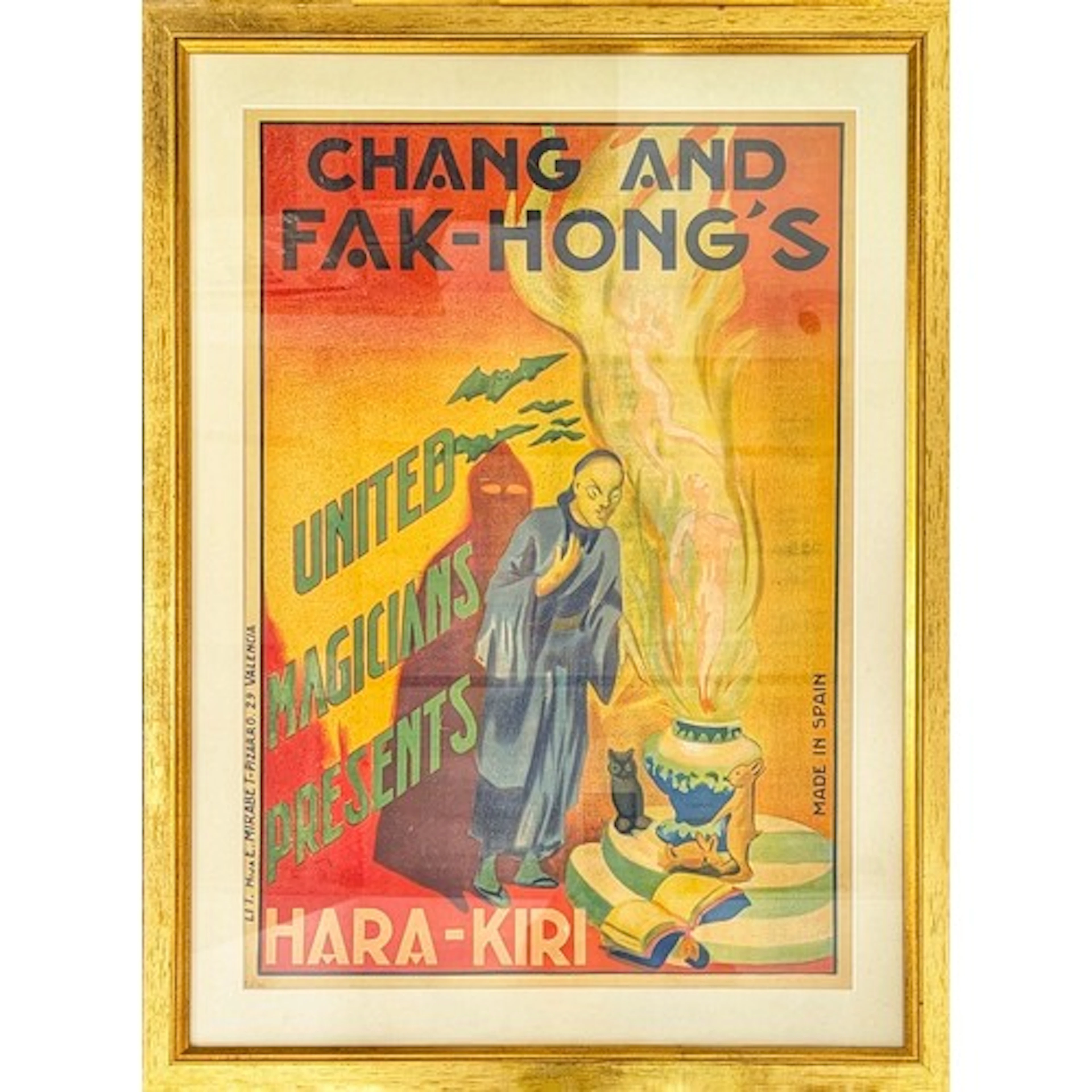 Magic & Conjuring - Juan Jesorum (Panama 1889-1972) - an ear...
