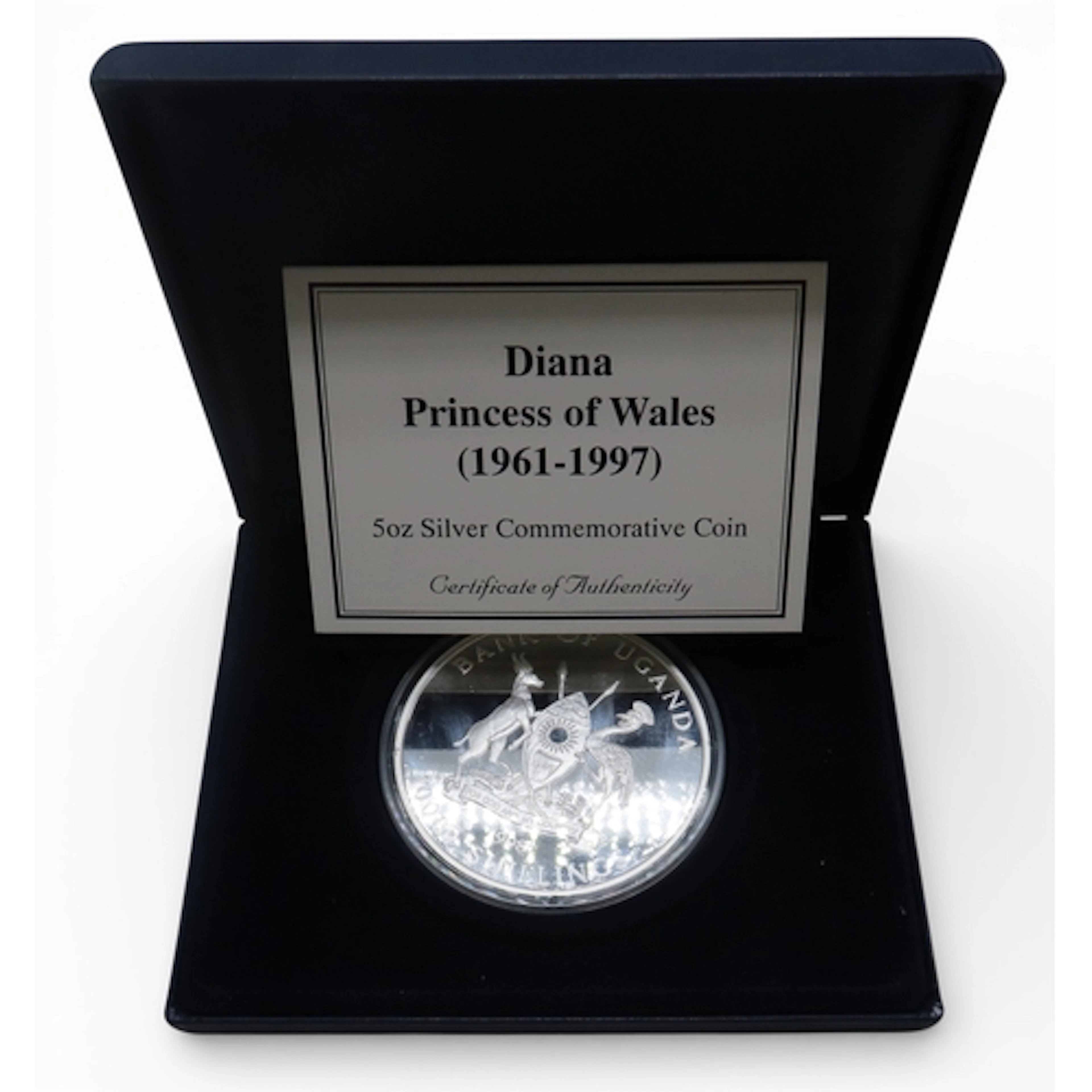 WESTMINSTER MINT; a limited edition Bank of Uganda silver-pr...