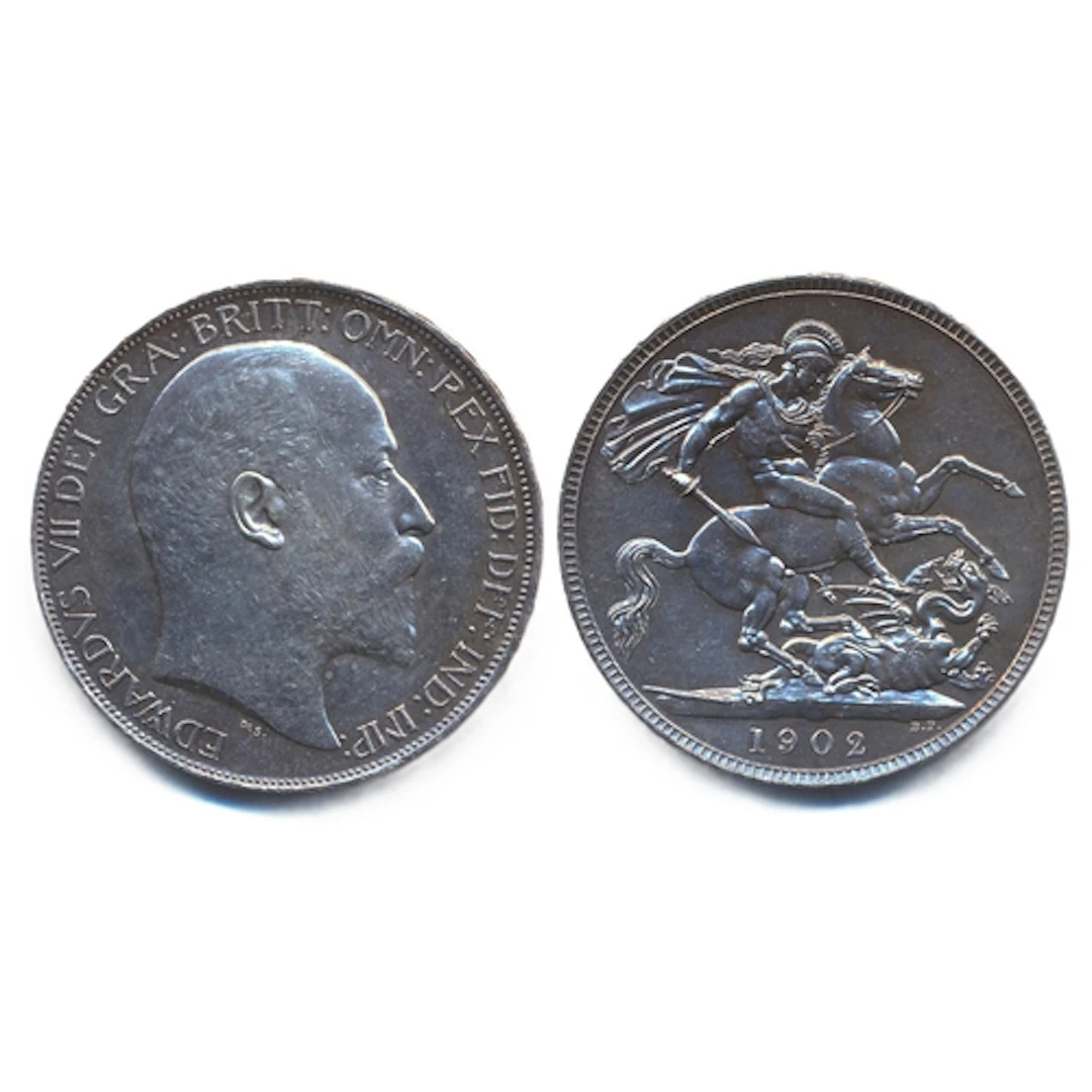 1902 crown extremely fine. (Y)
