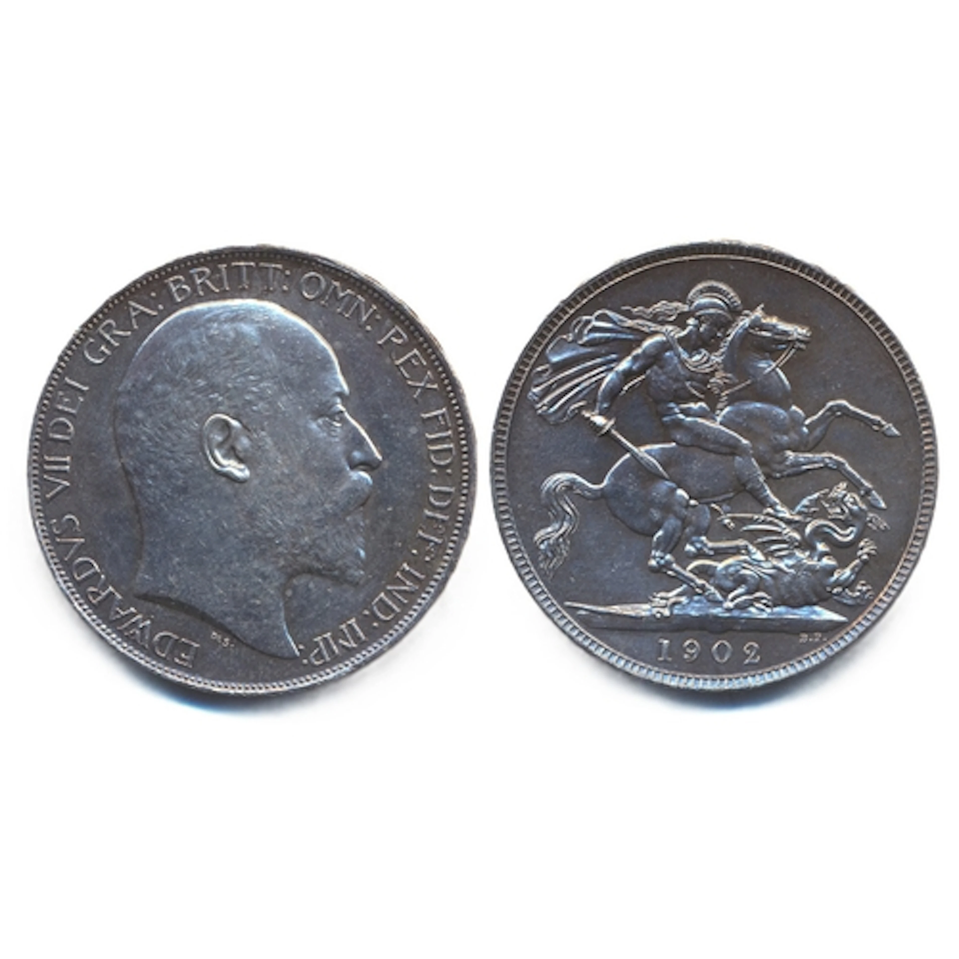 1902 crown extremely fine. (Y)