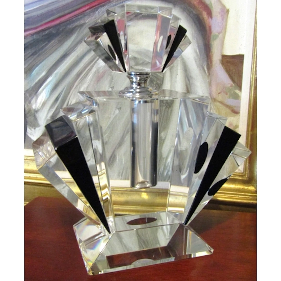 Large Shop Display Perfume Bottle Crystal Original Condition...