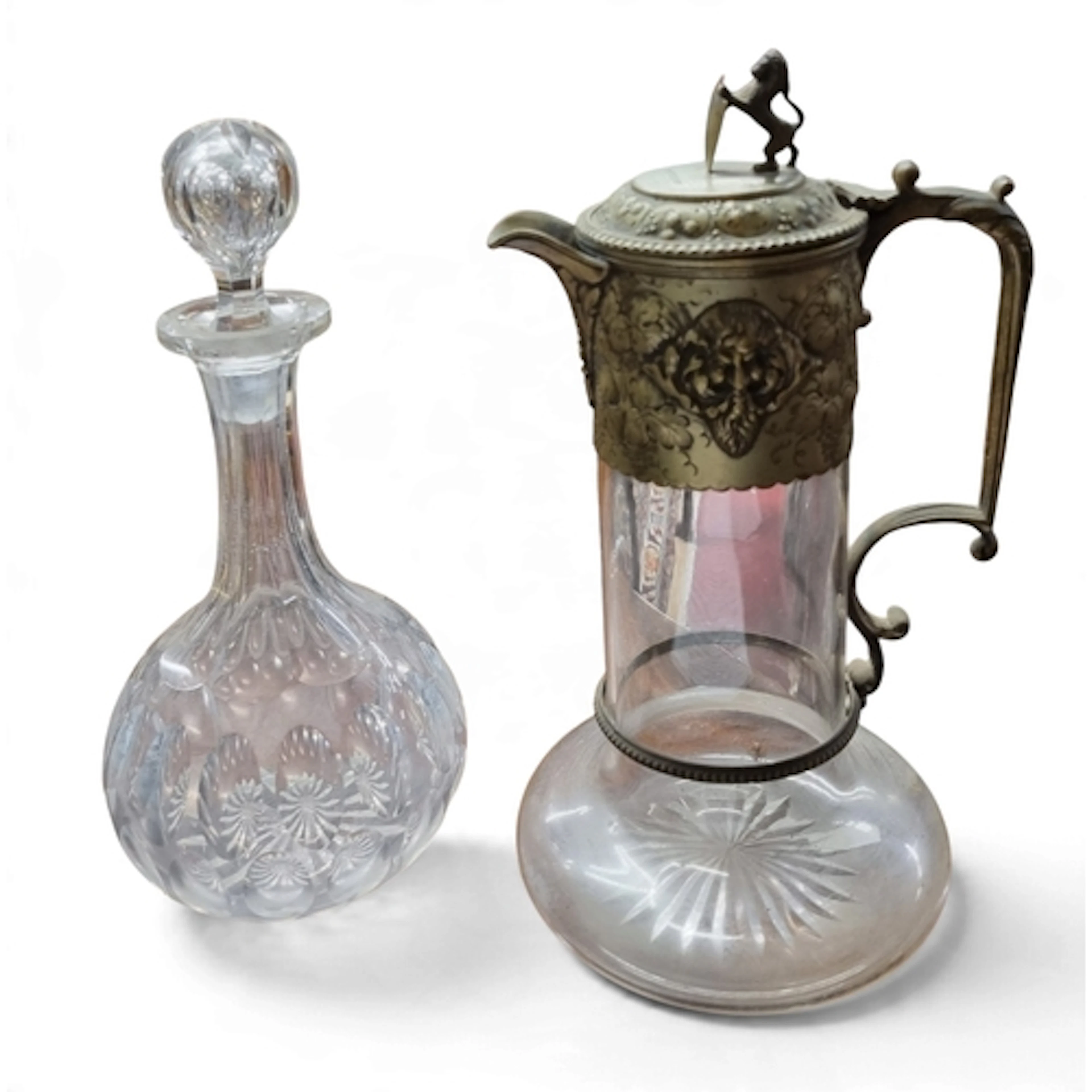 A large quantity of Edwardian and later Crystal and Glasswar...