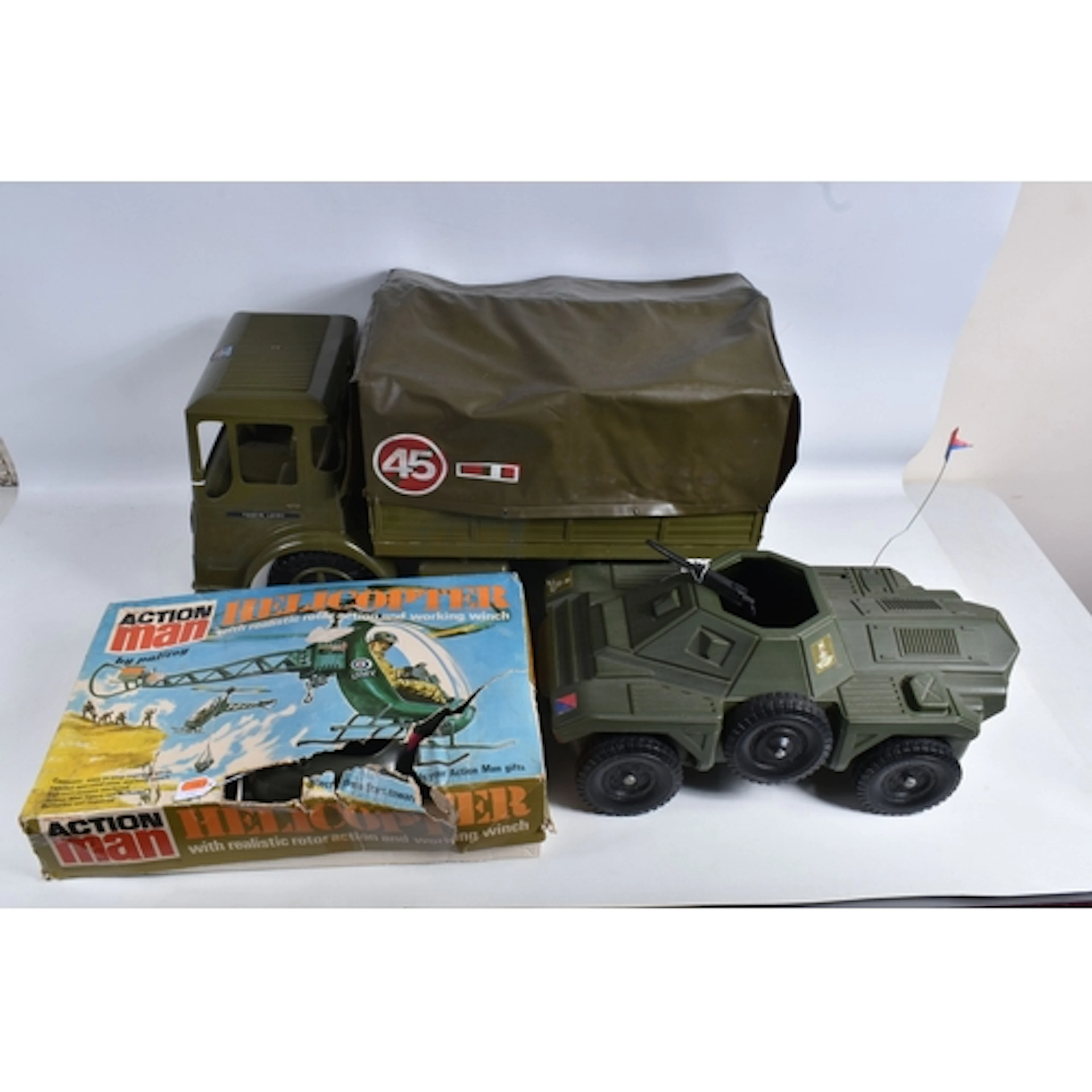 A BOXED PALITOY ACTION MAN HELICOPTER, No.R6149/34714, playw...