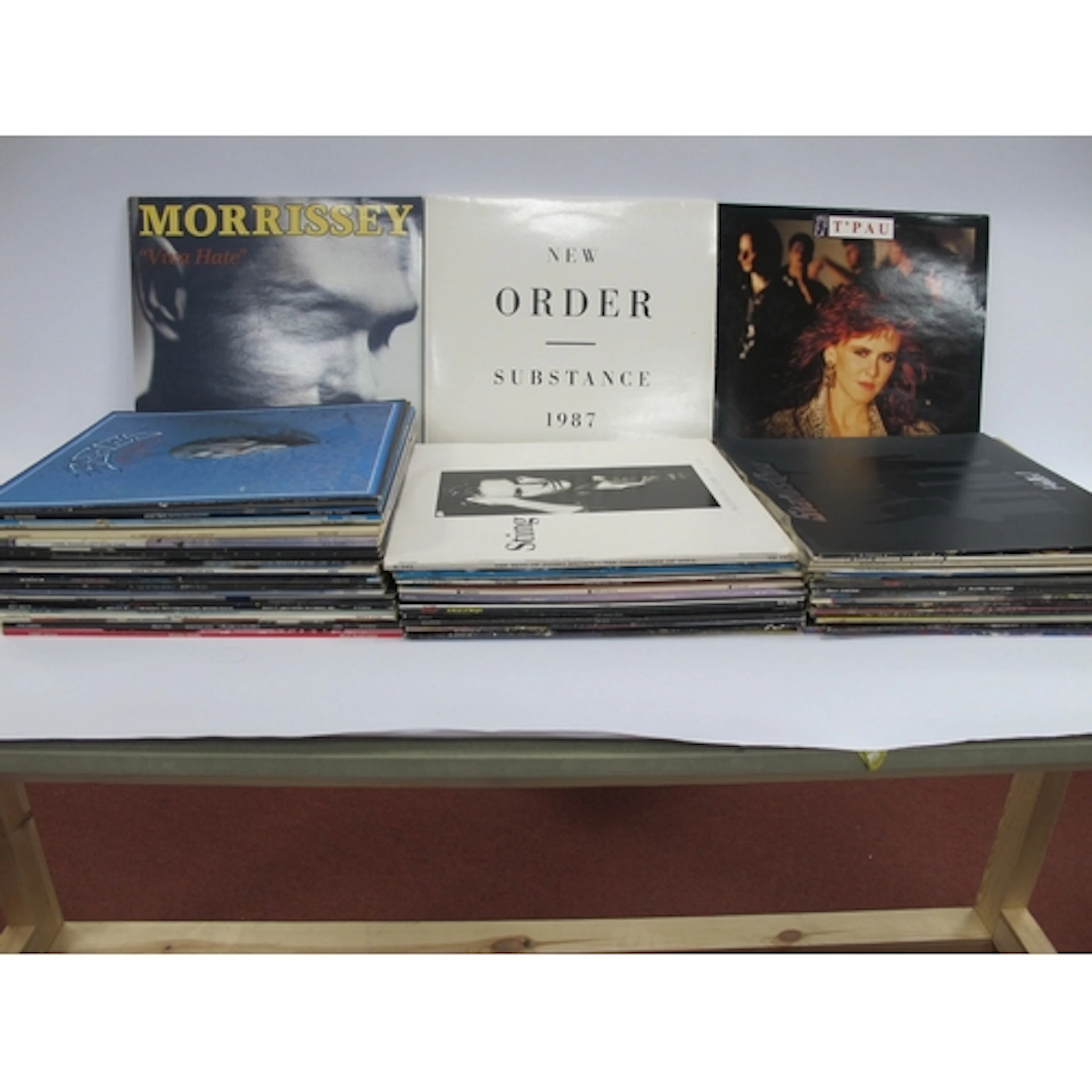 Over Sixty Mainly 1980s Interest LPs, includes Morrissey - V...