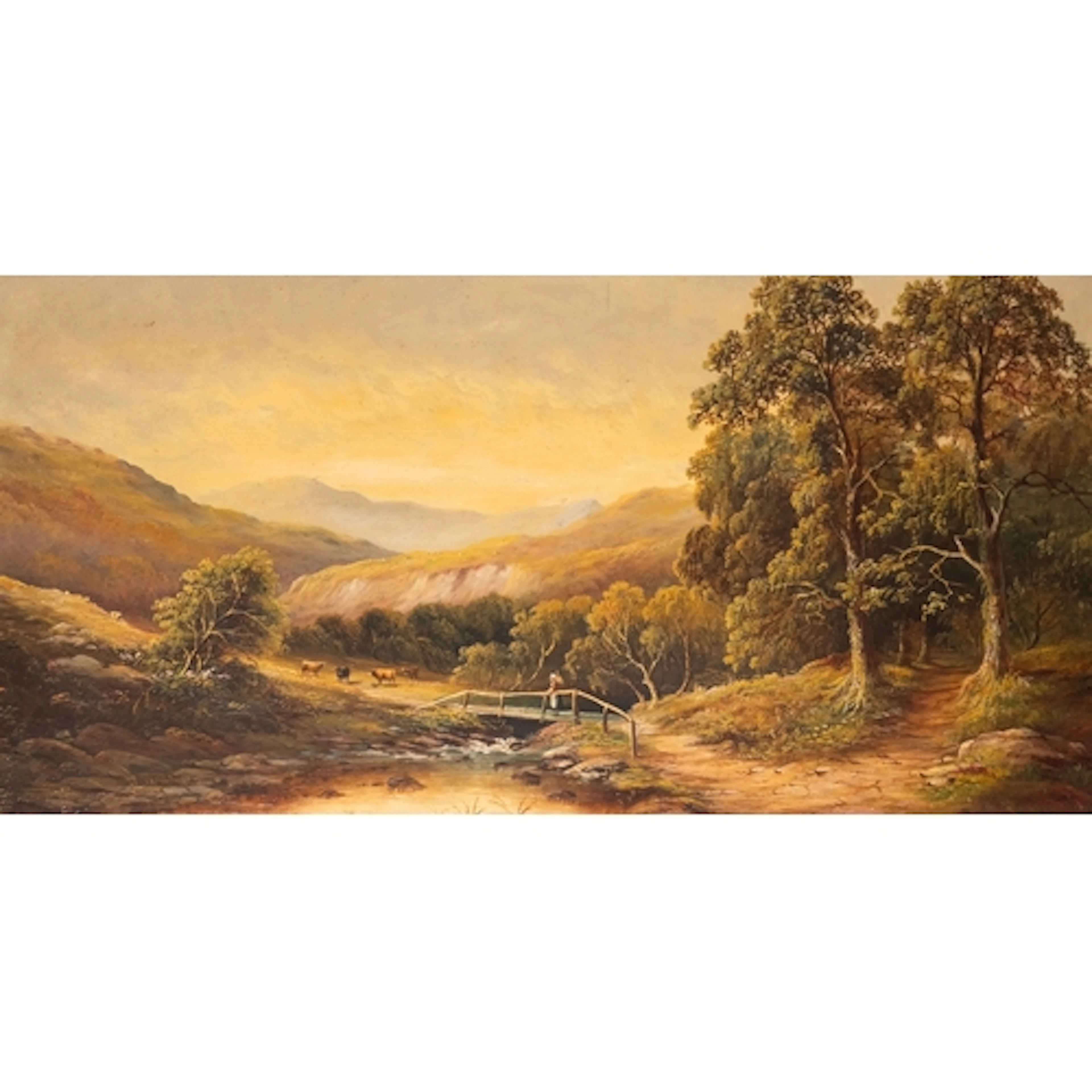 Henry Hotham Harris (British, c.1805-1865) - Figure on a br...