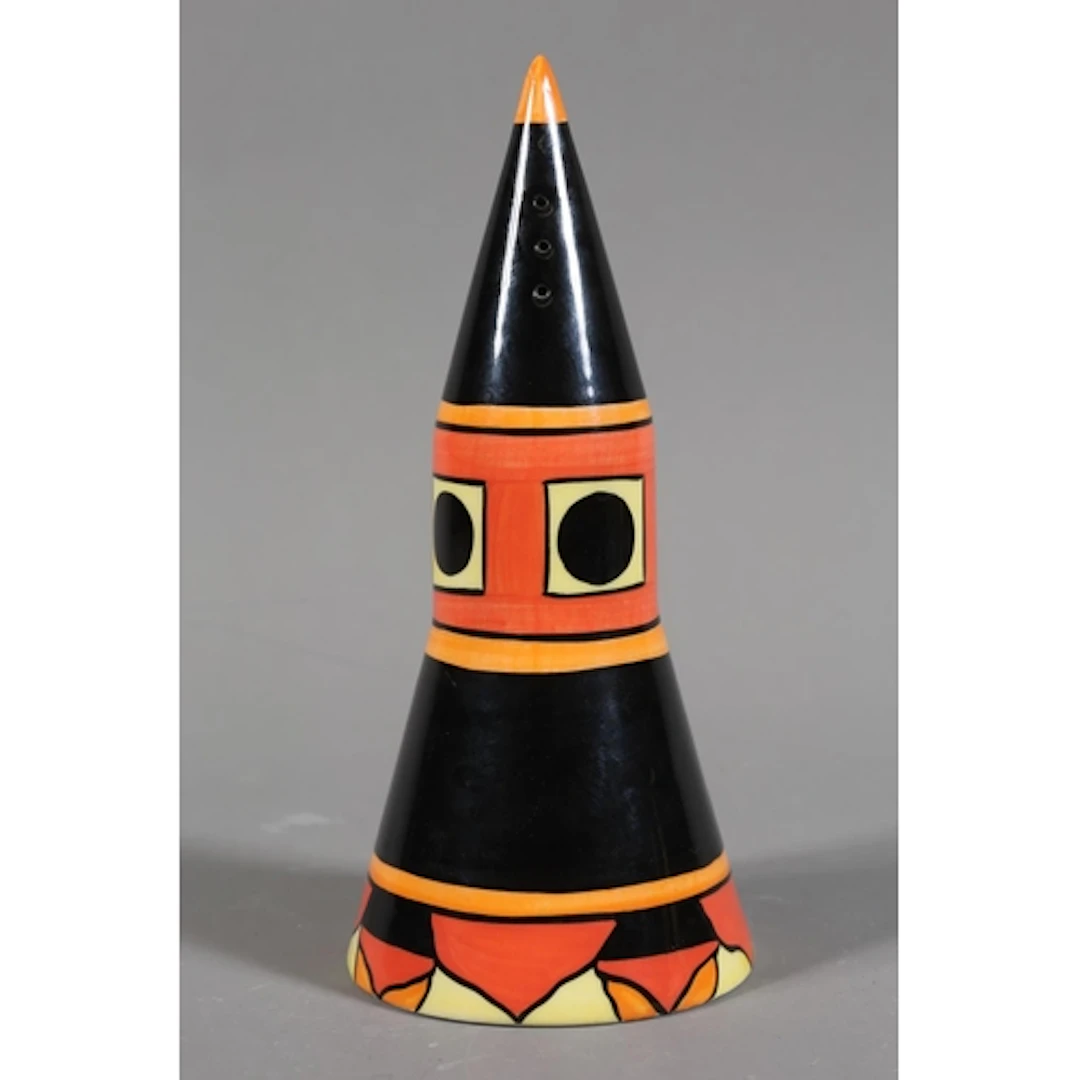 Lorna Bailey Moonraker pattern sugar sifter, produced by Old...