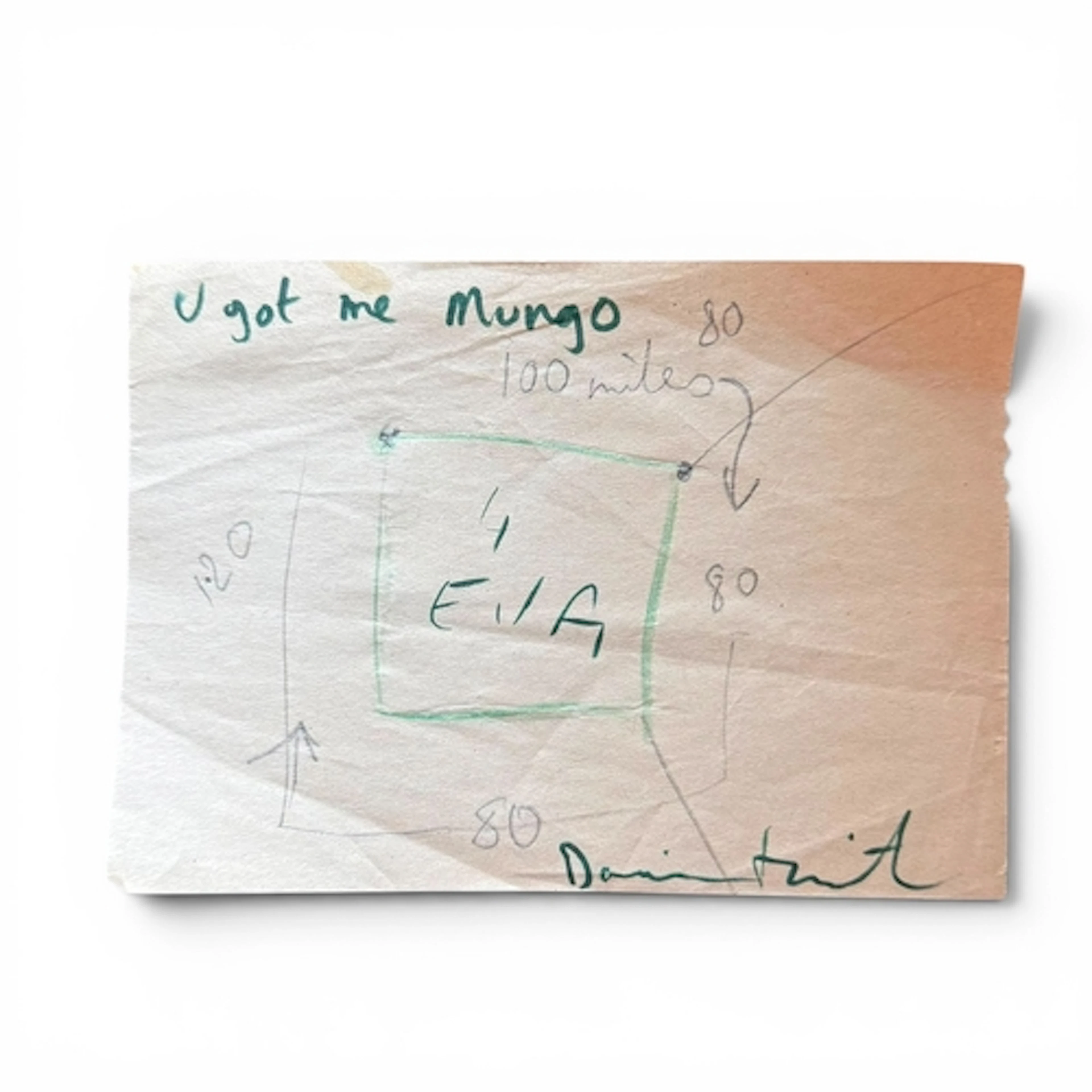 DAMIEN HIRST (BRITISH B.1961): TWO CHRISTMAS CARDS FROM HIRS...