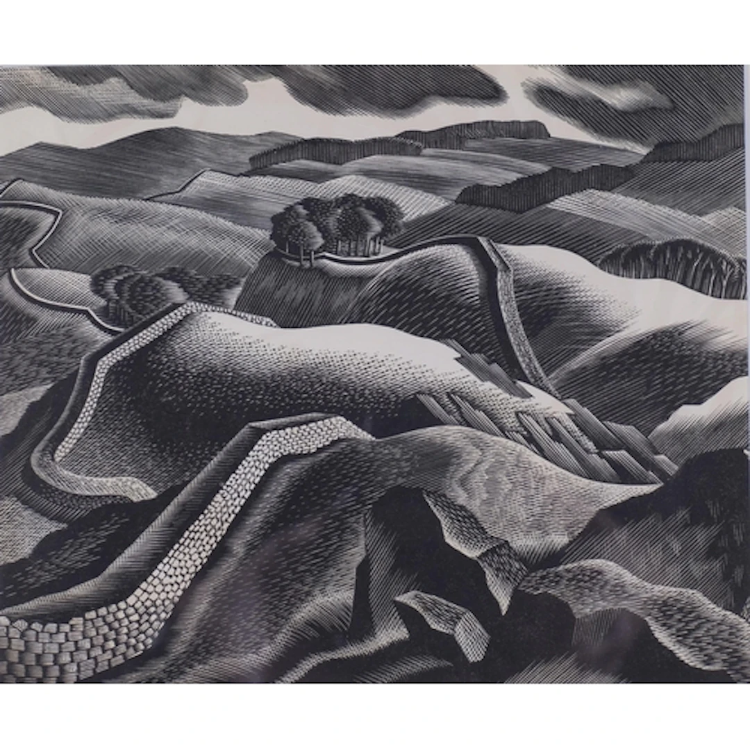 Clifford Webb (1895-1972), woodcut from the original block, ...