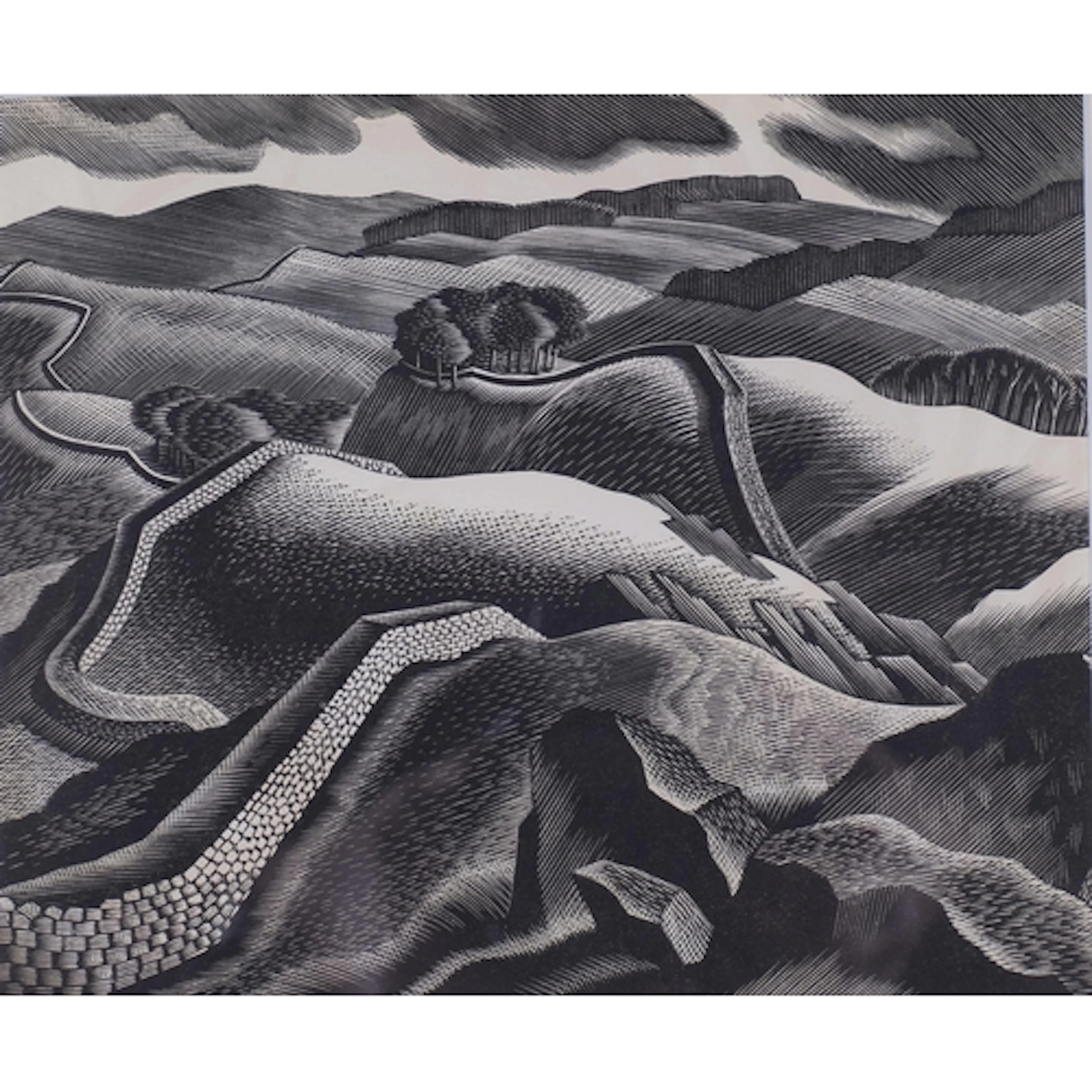 Clifford Webb (1895-1972), woodcut from the original block, ...