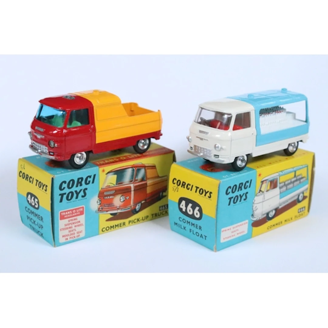 Two boxed Corgi Commer diecast models to include 465 Commer ...