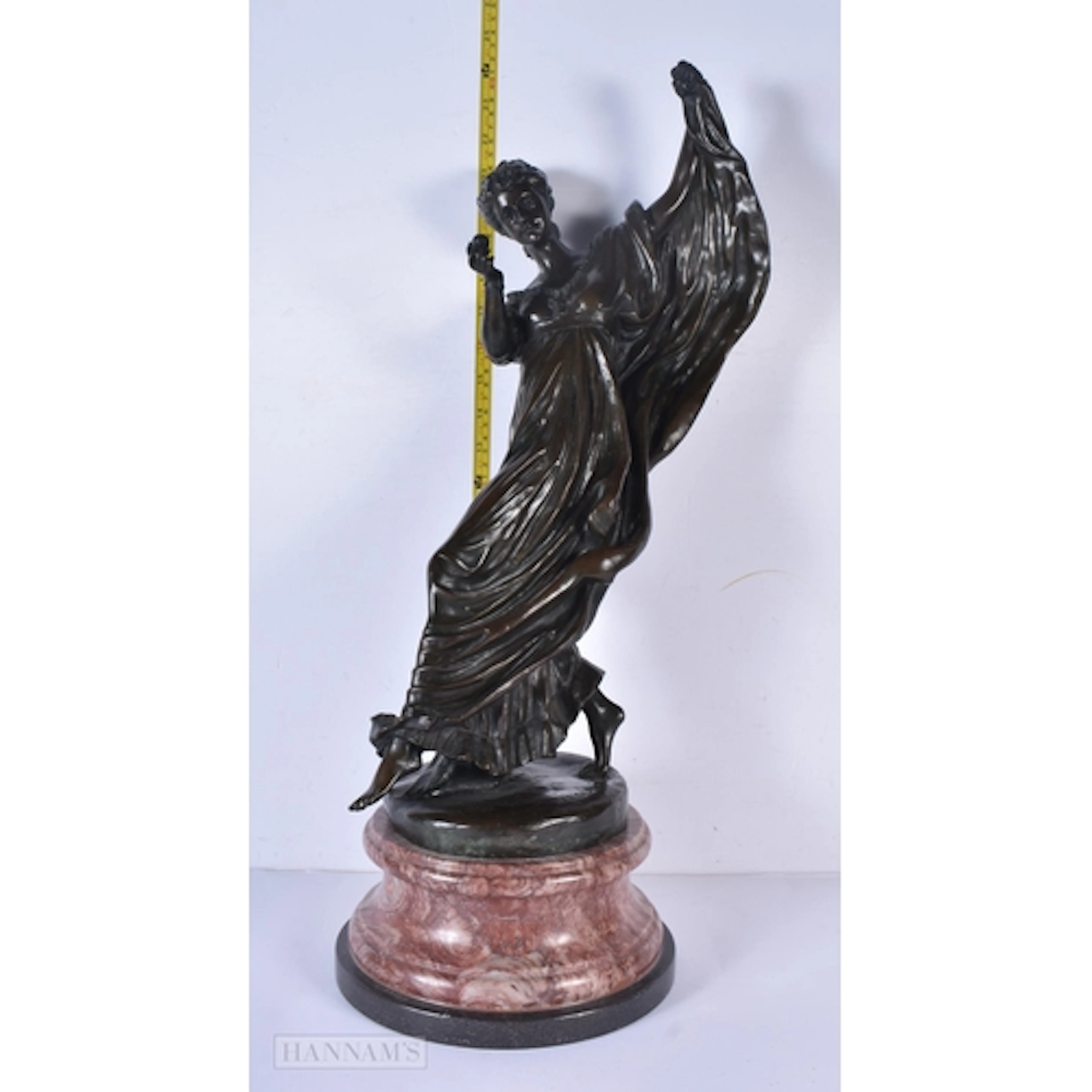 After Jean Leon Gerome (1824-1904) A large marble mounted si...
