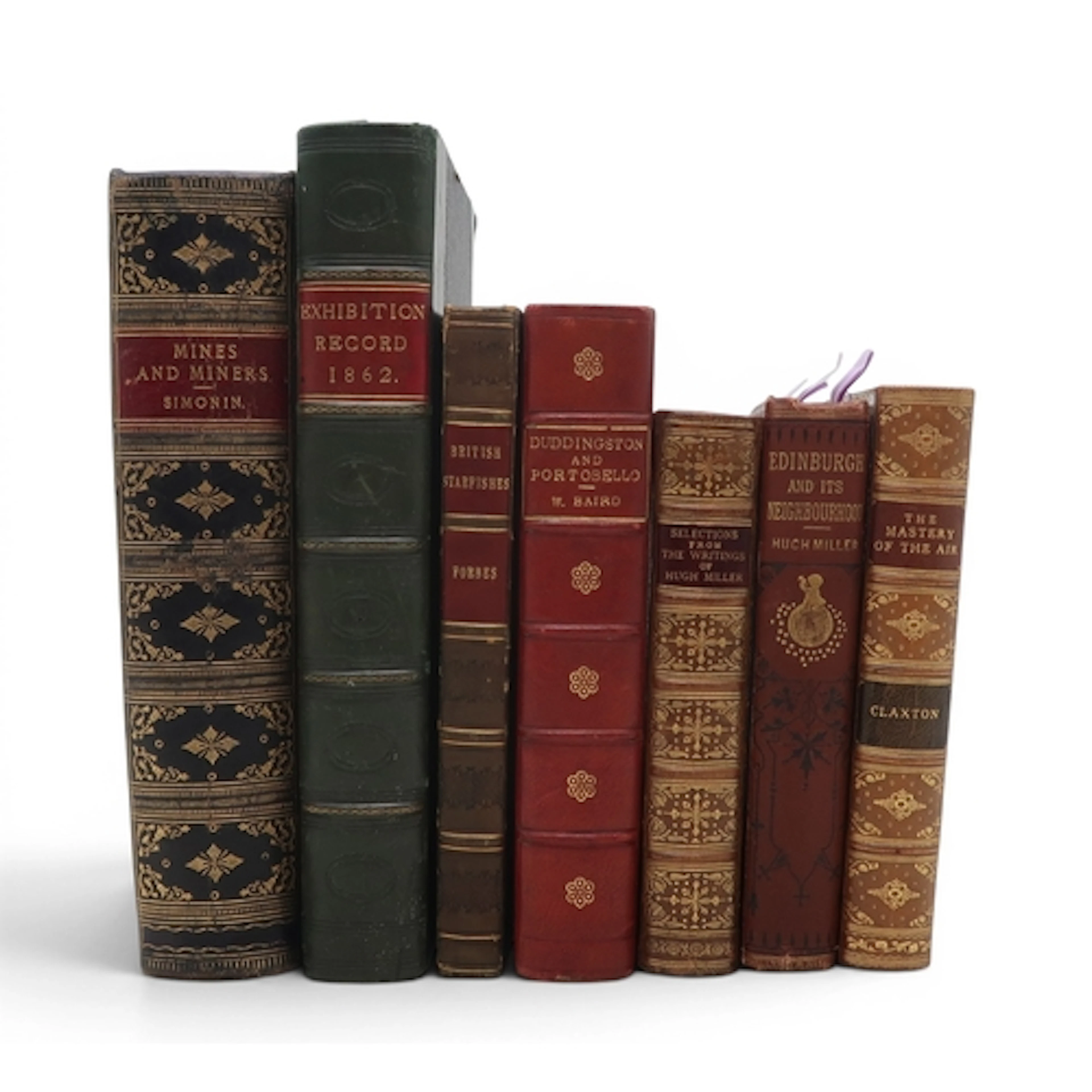 BINDINGS Forbes (Edward) A History of British Starfishes, an...