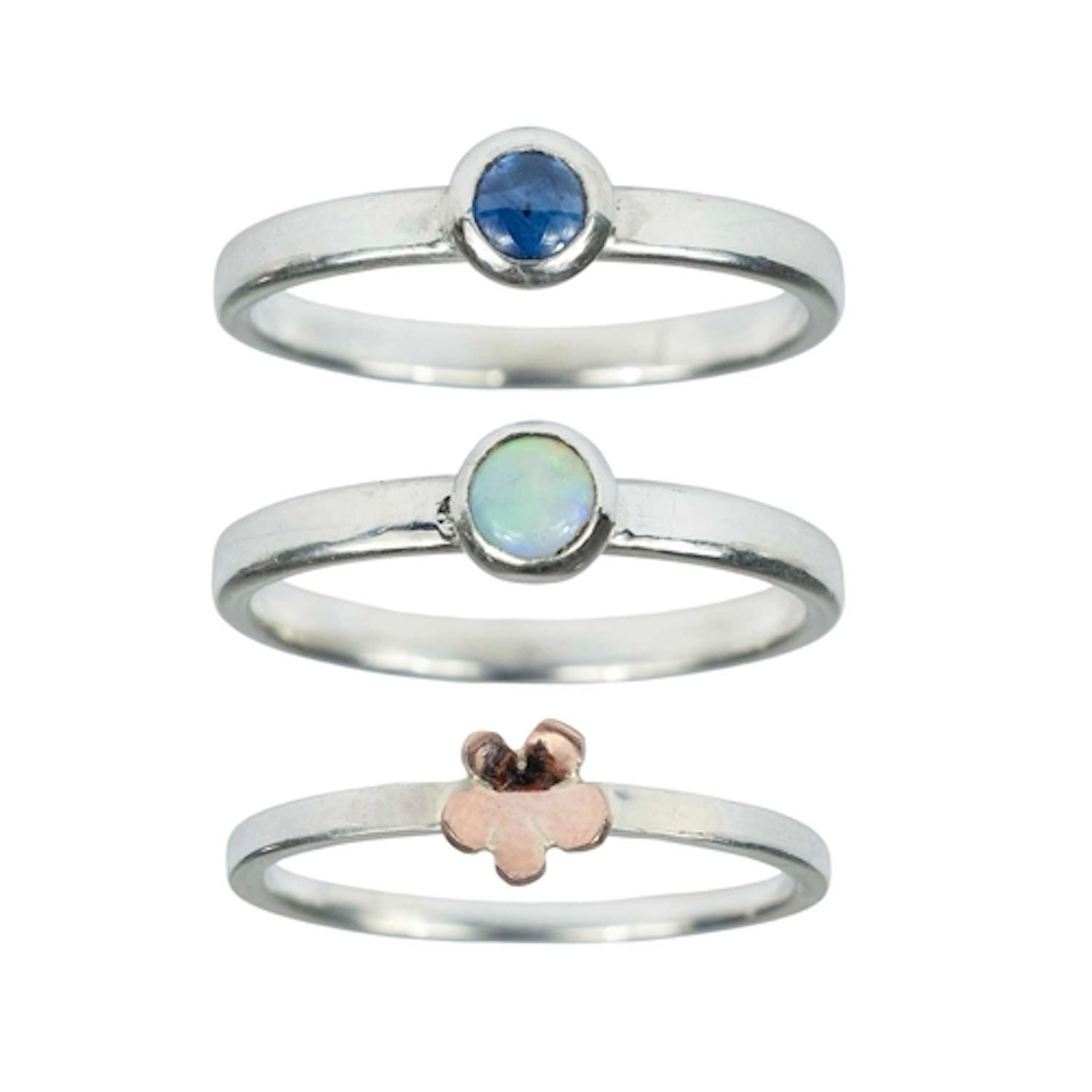 § David PREST OBE (1948) Three Piece Ringset (2026) Three in...